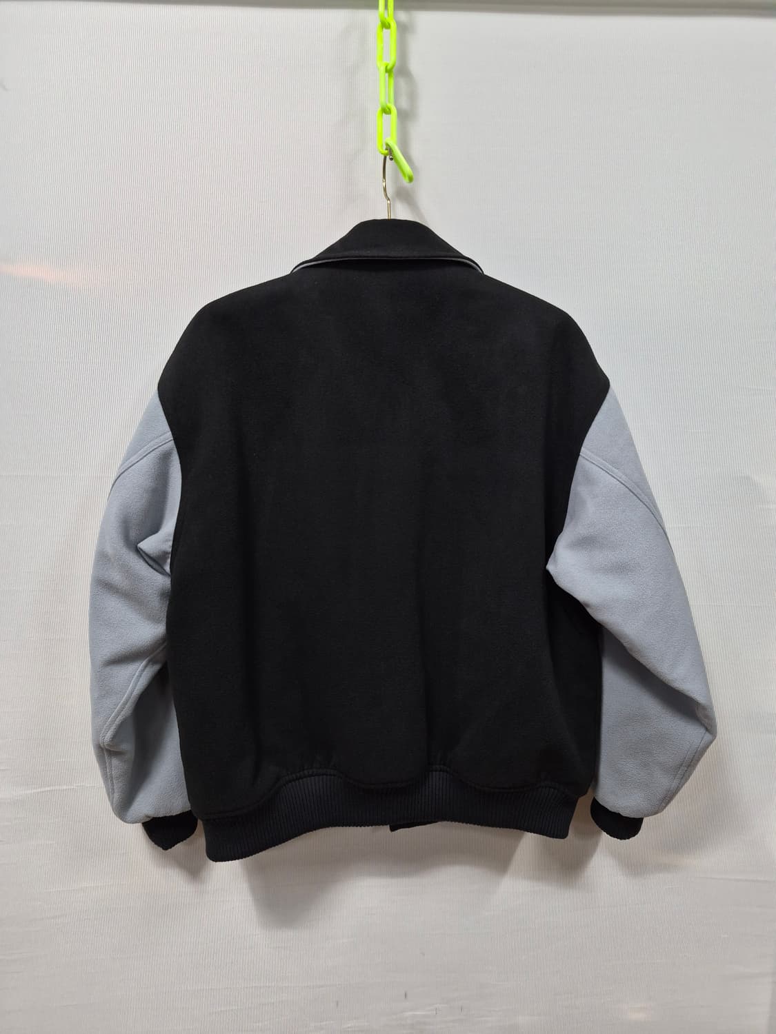 빔즈 블랙/그레이 스타디움 자켓 남성s 105 상품이미지2