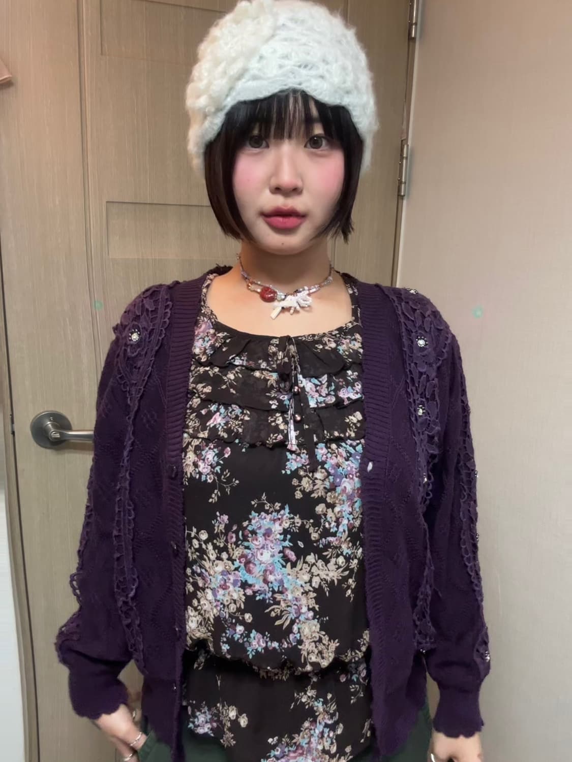 보라 할무니 가디건 상품이미지1