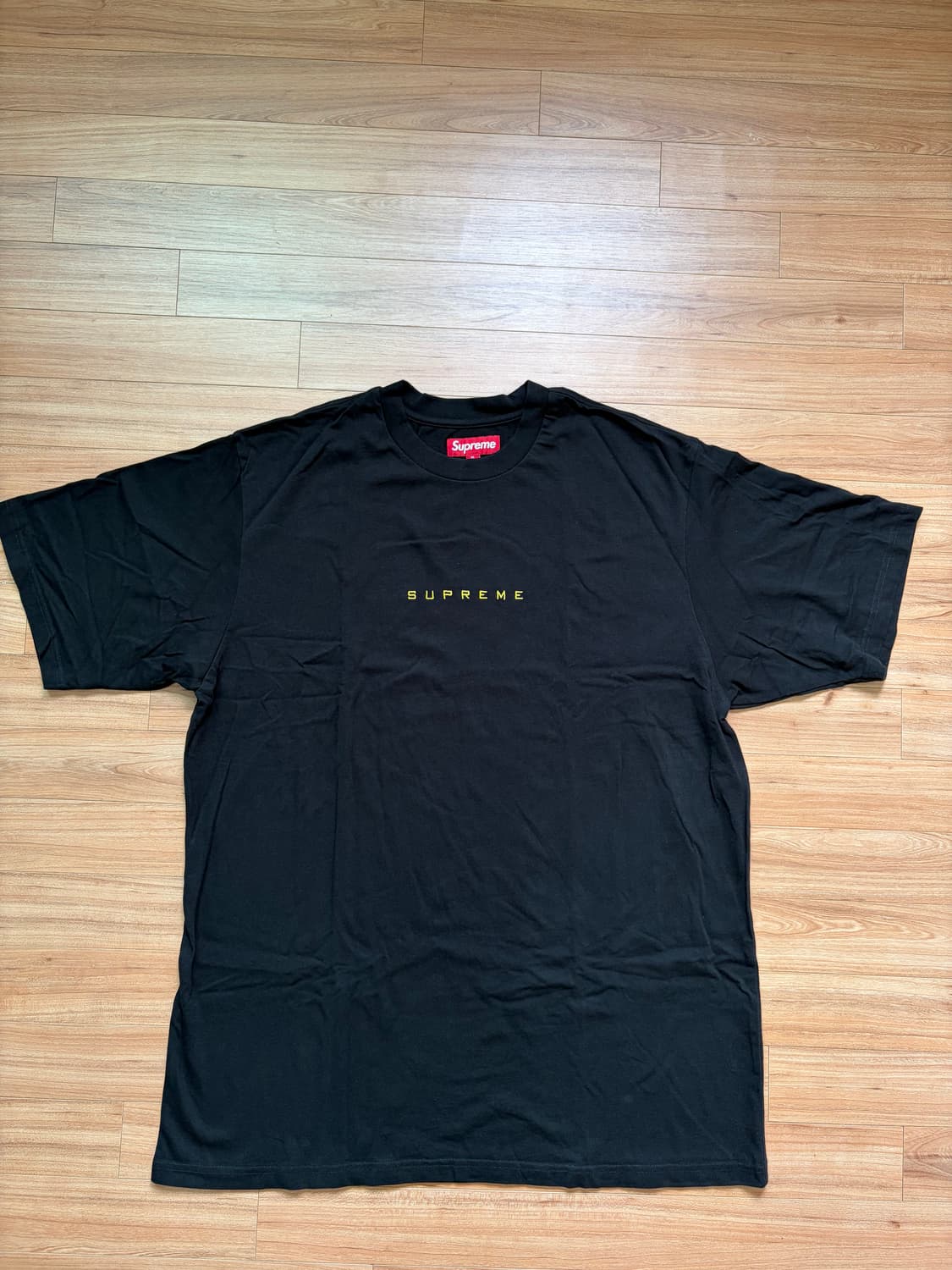 [XL] 슈프림 유니버시티 숏슬리브 탑 블랙 상품이미지1