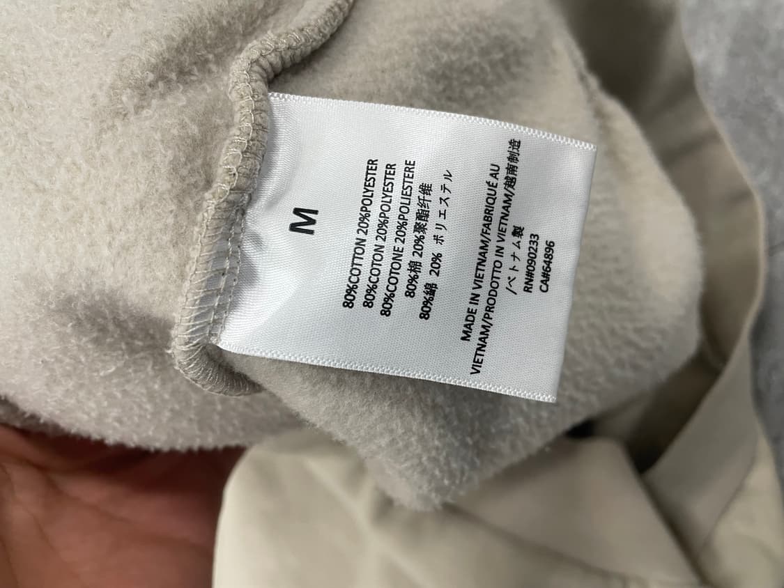 Essentials Cream and Tan Hoodie (2023) 상품이미지4