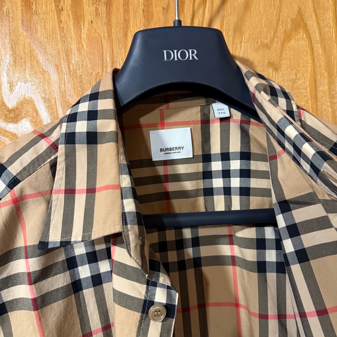 버버리 신형 노바체크 셔츠 판매 합니다. 상품이미지4