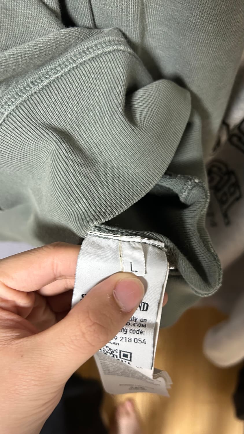 스톤아일랜드 하프집업 맨투맨 상품이미지2