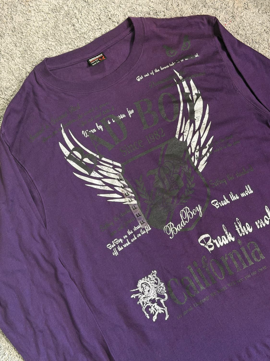 배드 보이 그래픽 롱슬리브 상품이미지3