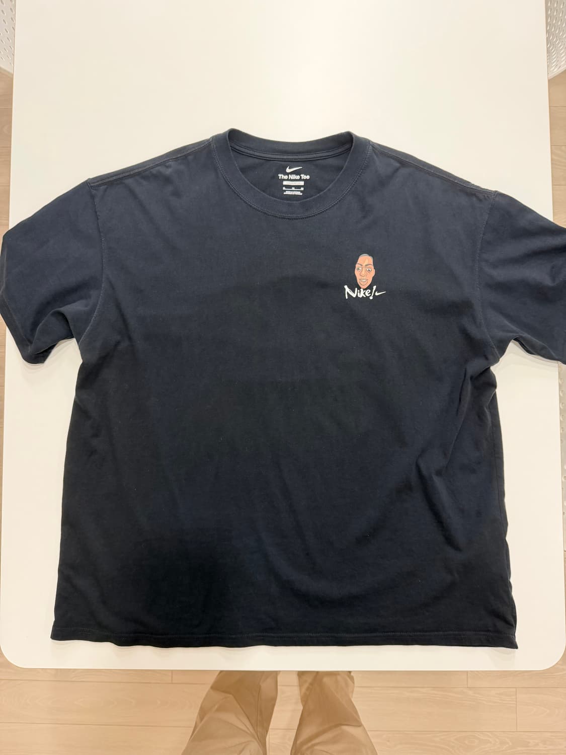 나이키 릴 페니 베스킷볼 티셔츠 블랙 - US/EU 상품이미지1