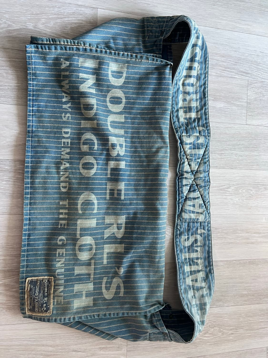 RRL indigo messenger bag 판매 상품이미지2
