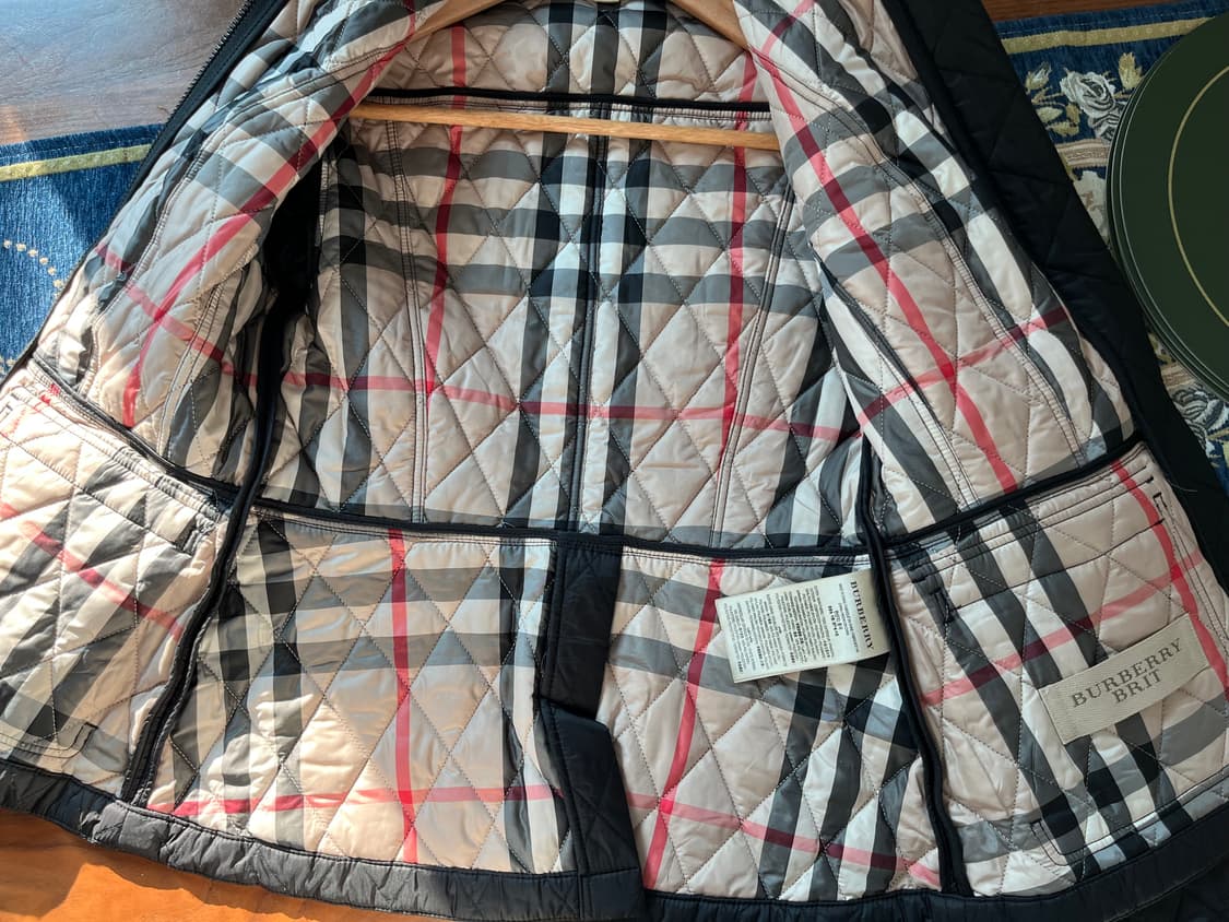 Burberry Brit 여성 퀼팅 자켓 블랙 상품이미지7