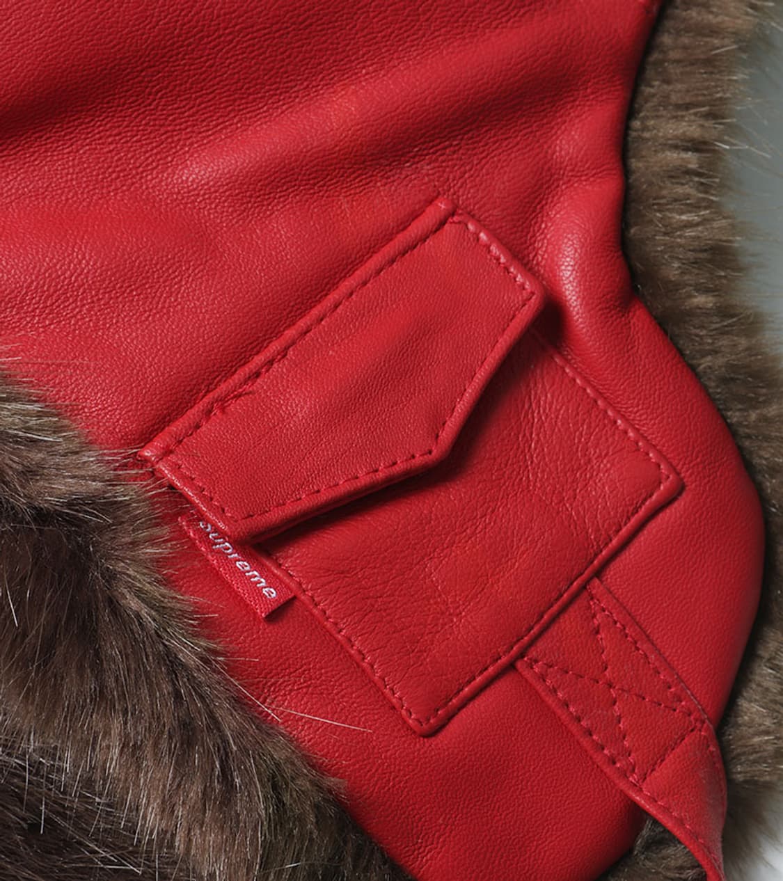 SUPREME - LEATHER TROOPER HAT 상품이미지8