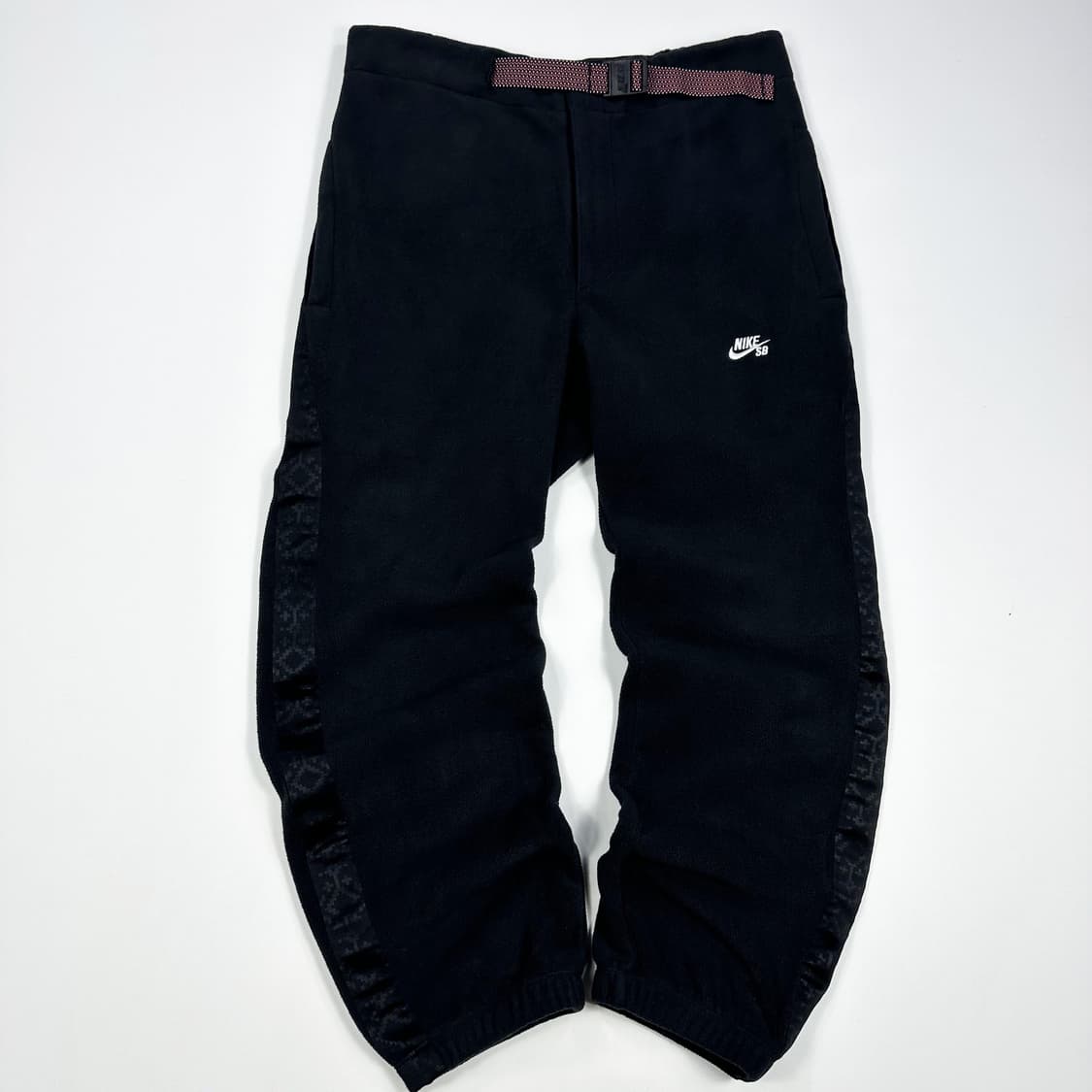 나이키 sb 벨티드 플리스 조거팬츠 블랙 M 상품이미지2