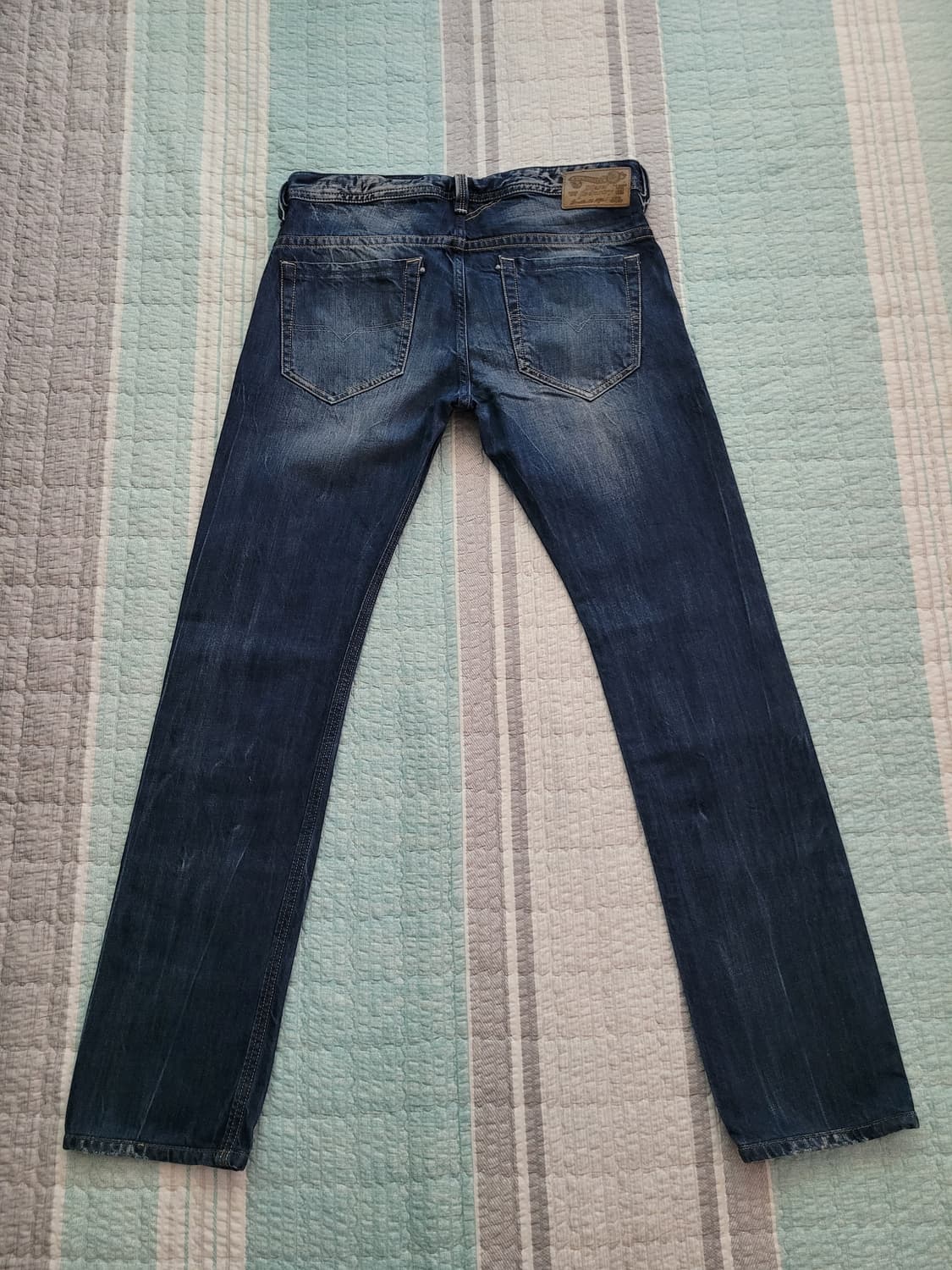 디젤 diesel 타바 8b9 슬림스키니 진청워싱진 탭31 실33 상품이미지7