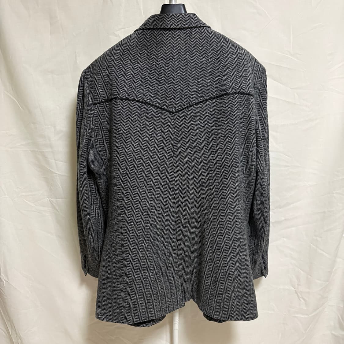 펜들턴 버진 울 헤링본 웨스턴 파이핑 자켓 / 그레이, XL 상품이미지8