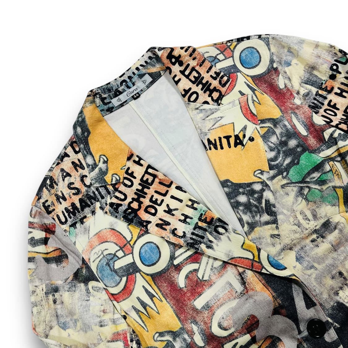 Cura Picasso Lettering Art Blazer Jacket 상품이미지3