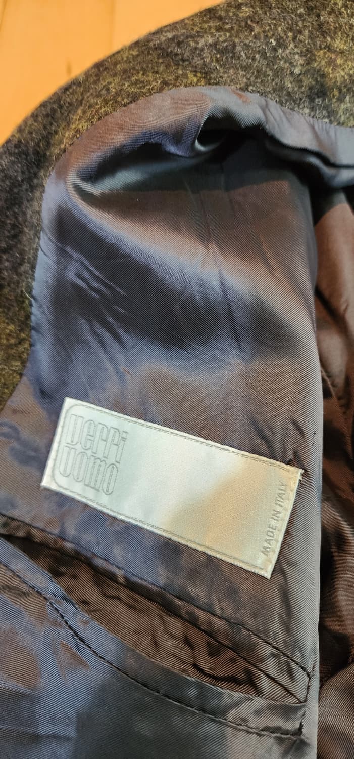 그린/그레이 체크 모직자켓 XL 상품이미지8