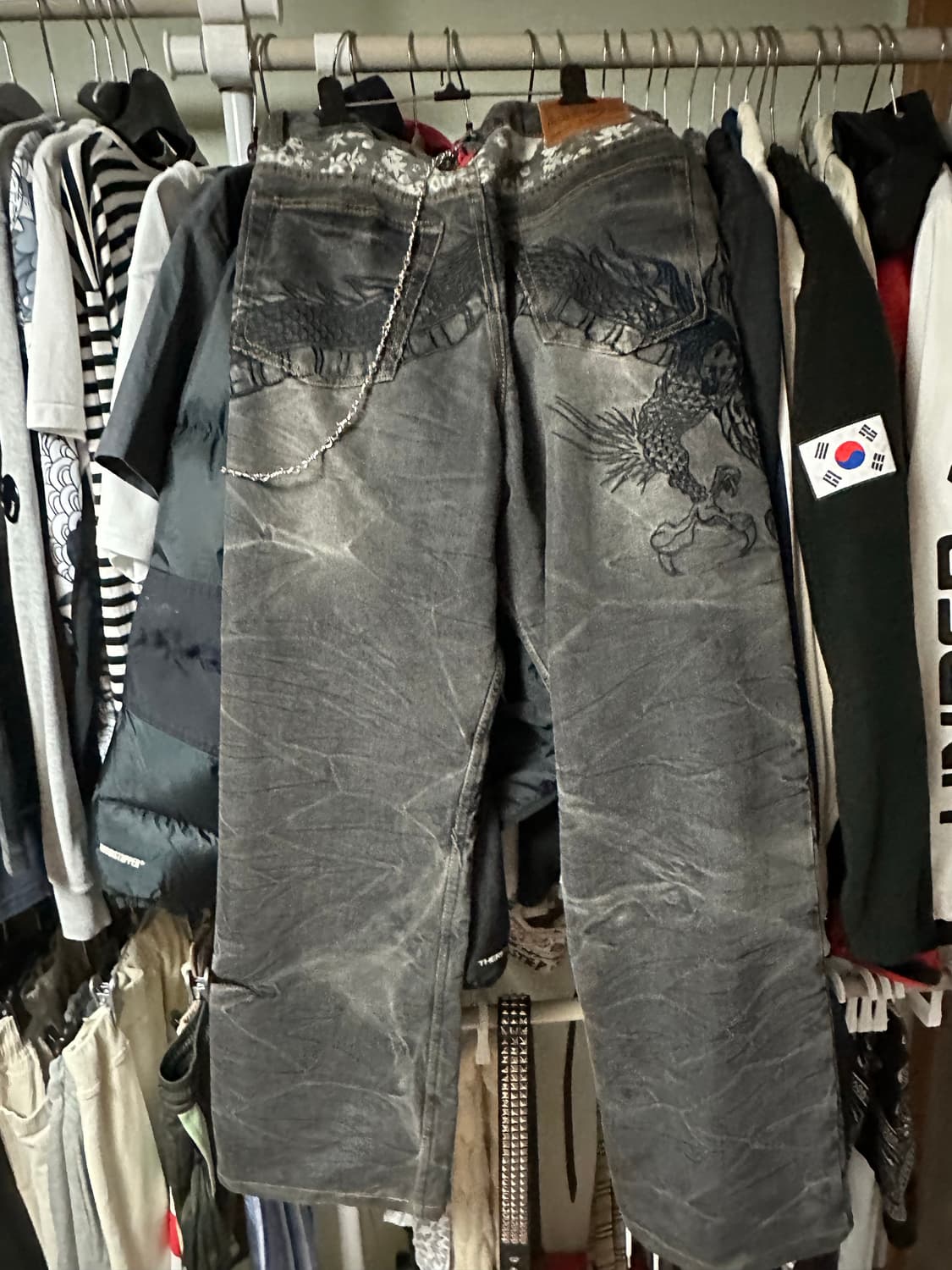 카라쿠리타마시 용 자수 진 상품이미지2