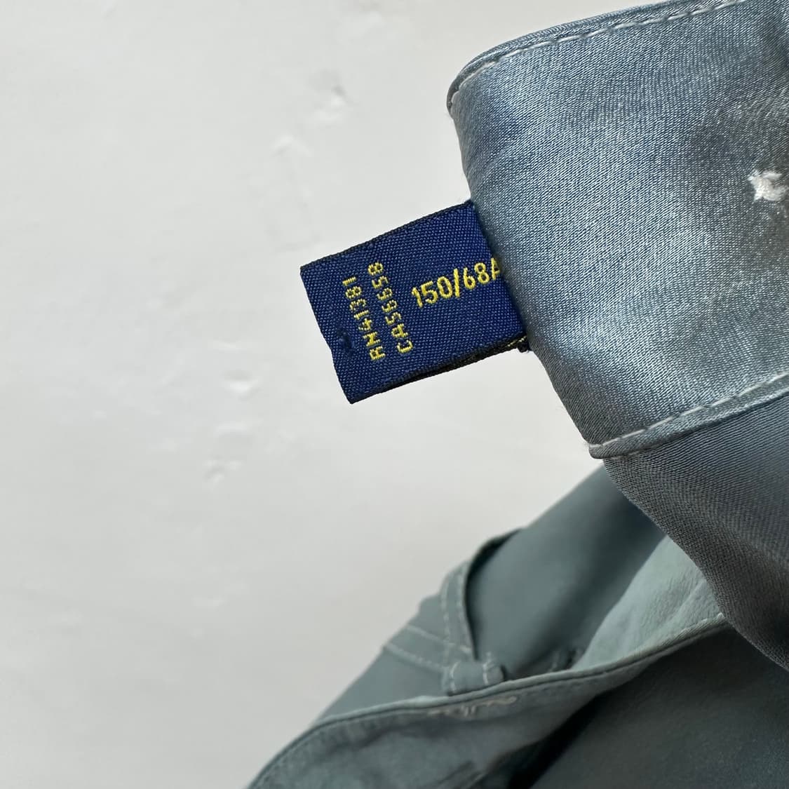 POLO 폴로 랄프로렌 블루 실크 100% 와이드팬츠 0사이즈 J33 상품이미지8