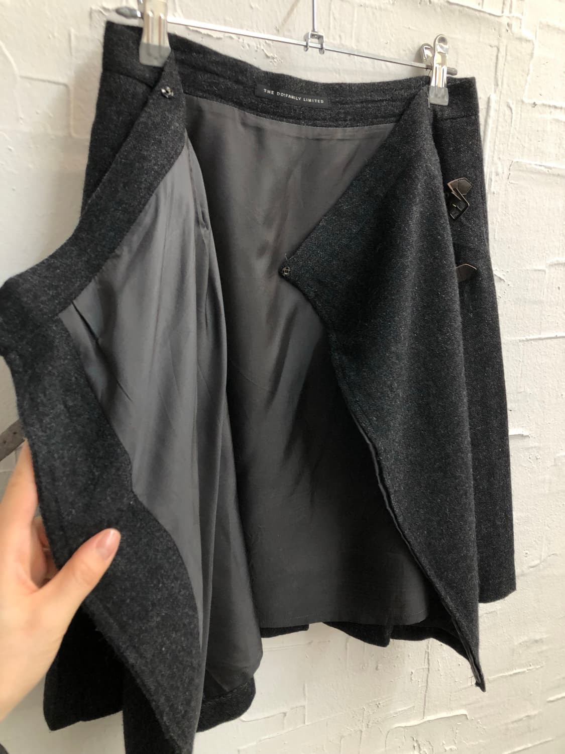 Twin buckle wrap skirt 상품이미지4