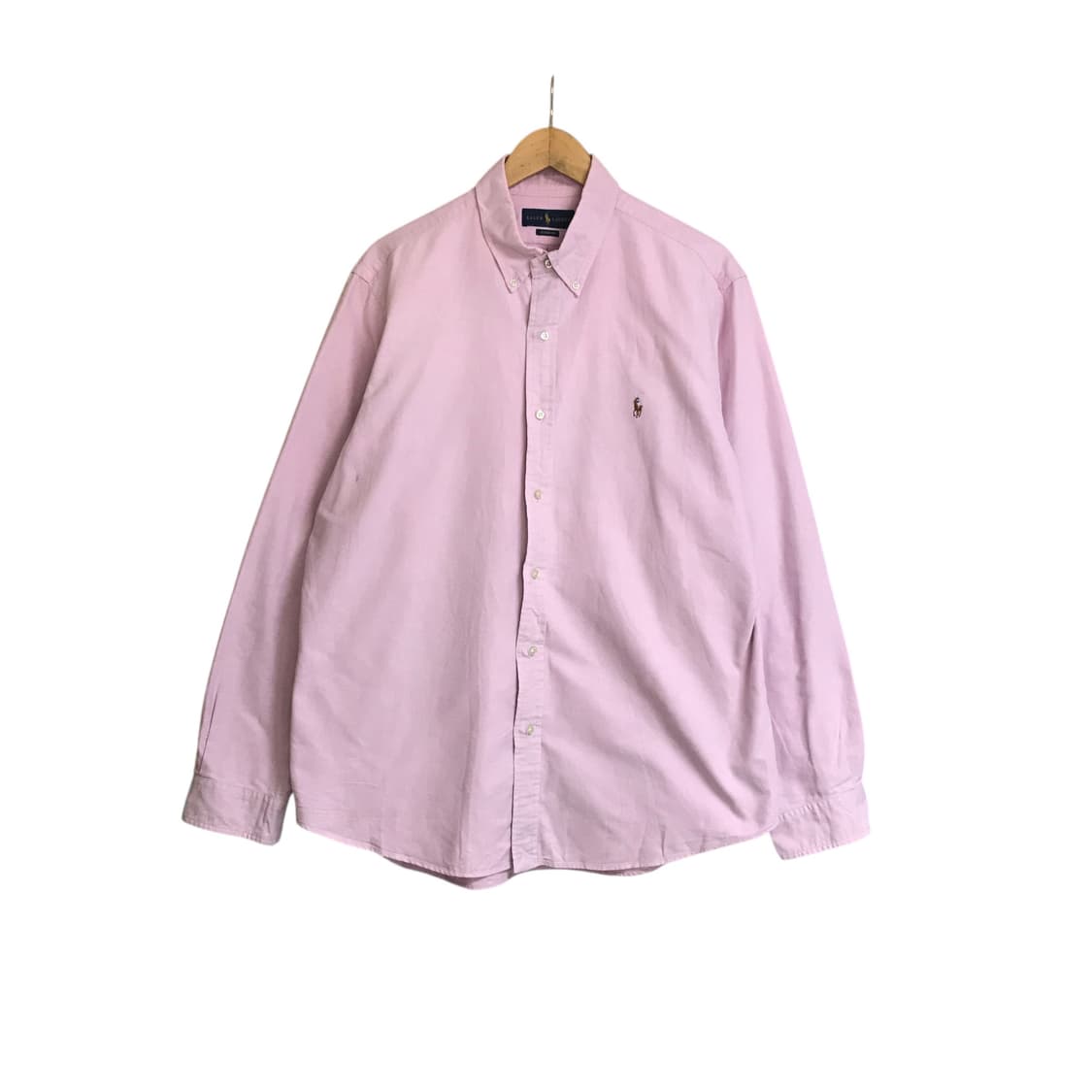 폴로 랄프로렌 큐알 단색 옥스퍼드셔츠 상품이미지2