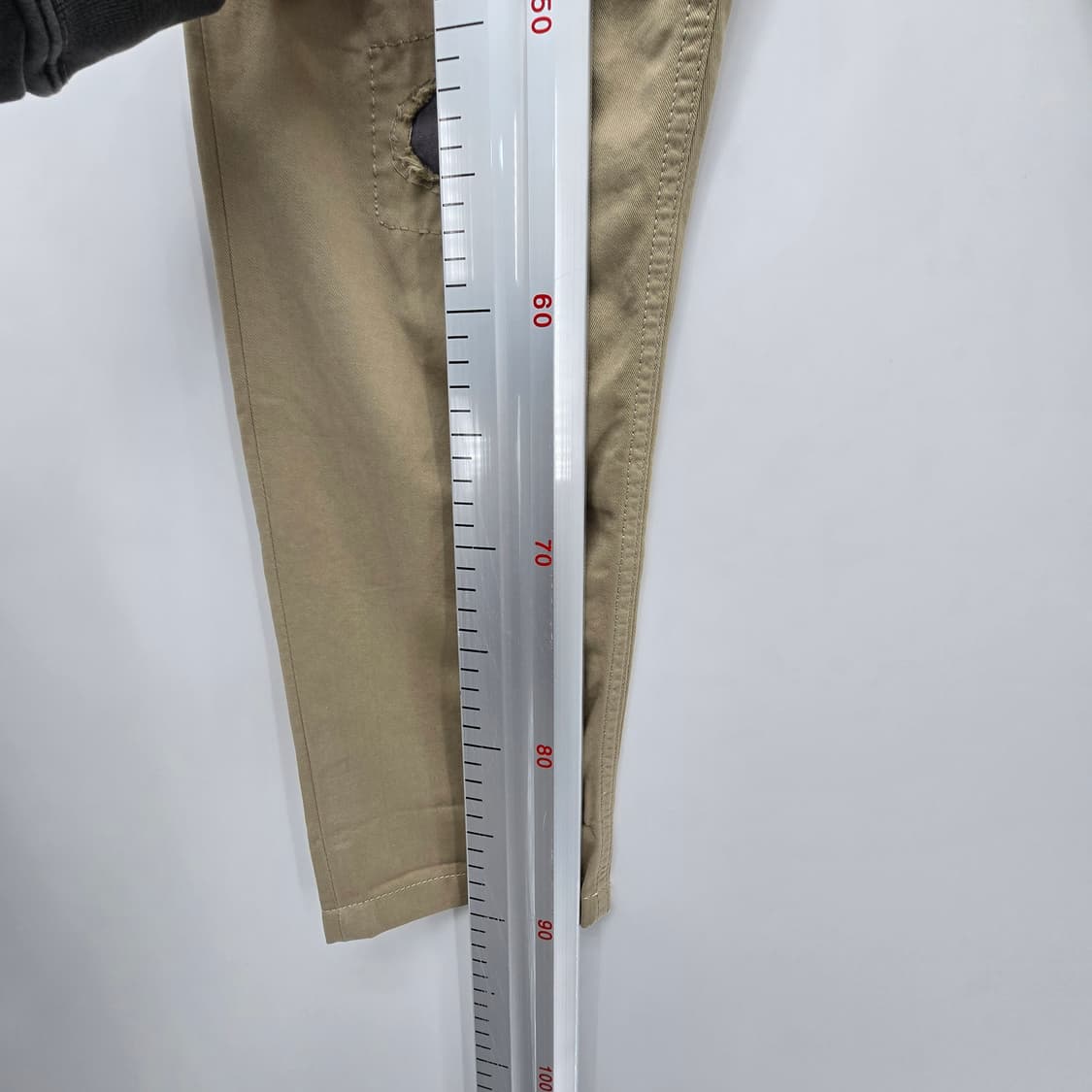 타미힐피거 베이지 데미지 면청 데님 [D50452] 상품이미지5