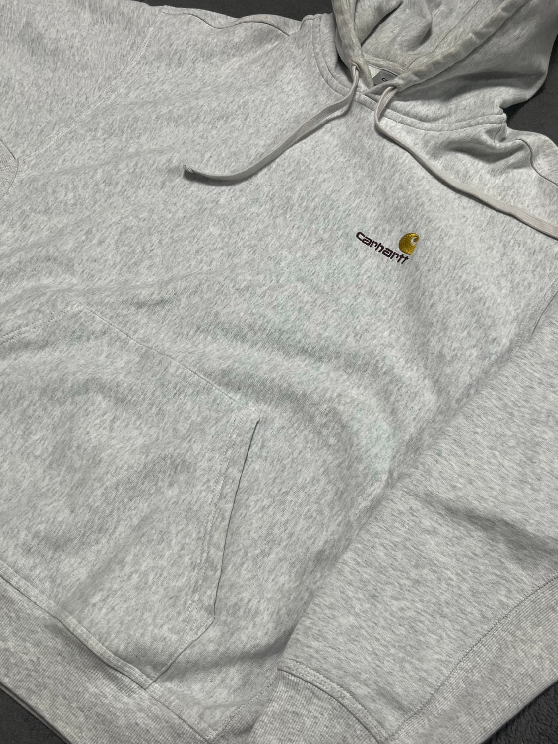 칼하트 wip 윕 후드티 백염 애쉬 그레이 상품이미지5