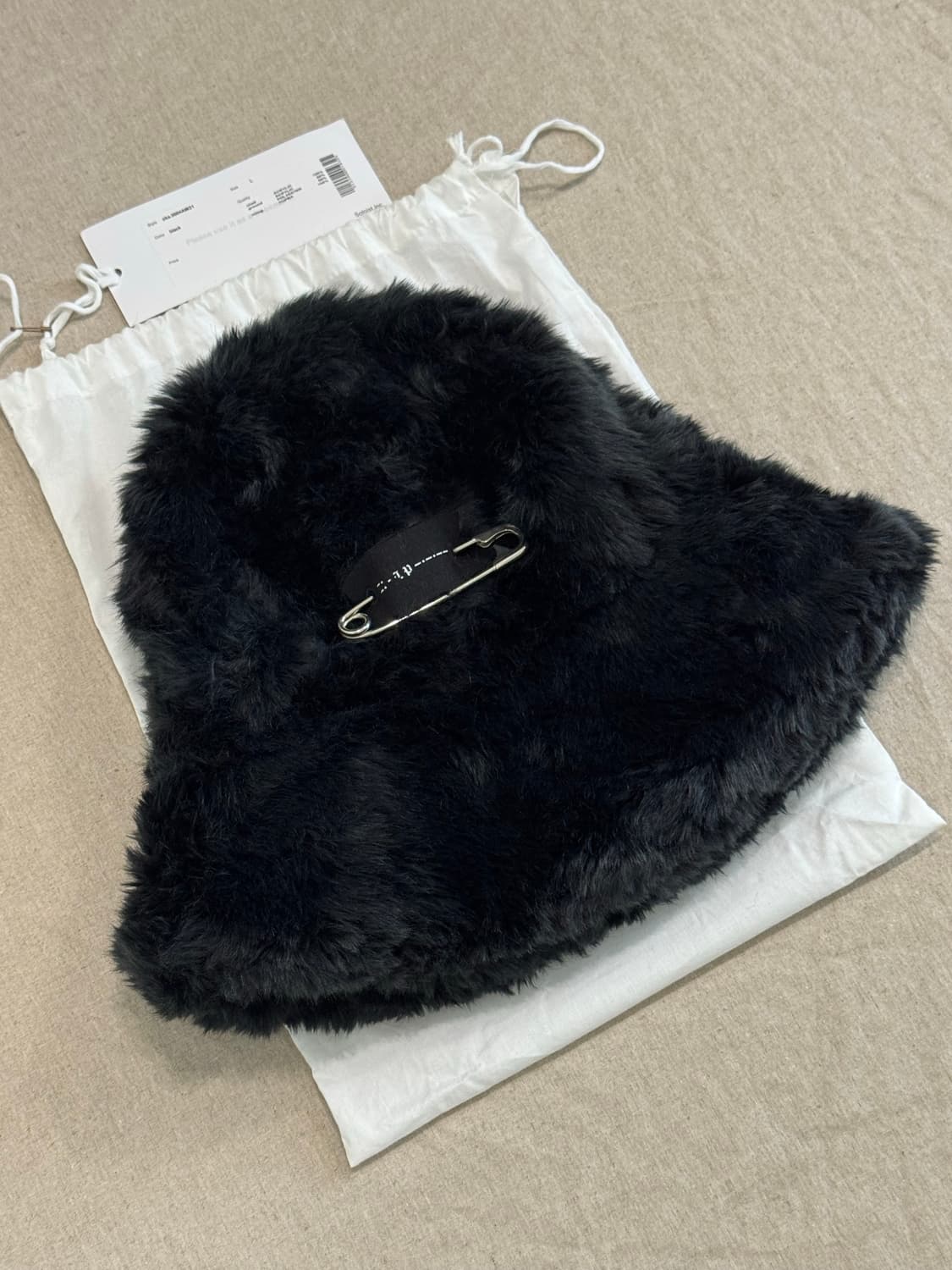 솔로이스트 x 키지마 타카유키 21aw 퍼 버킷햇 상품이미지3