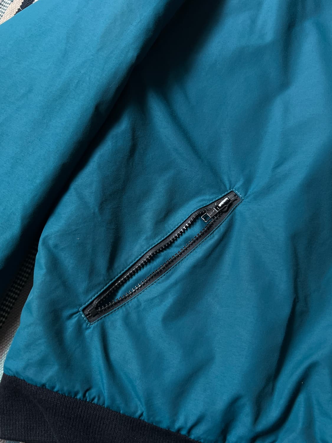 [XL]90's 엘엘빈 USA 헤리티지 플리스 웜업 자켓 상품이미지4