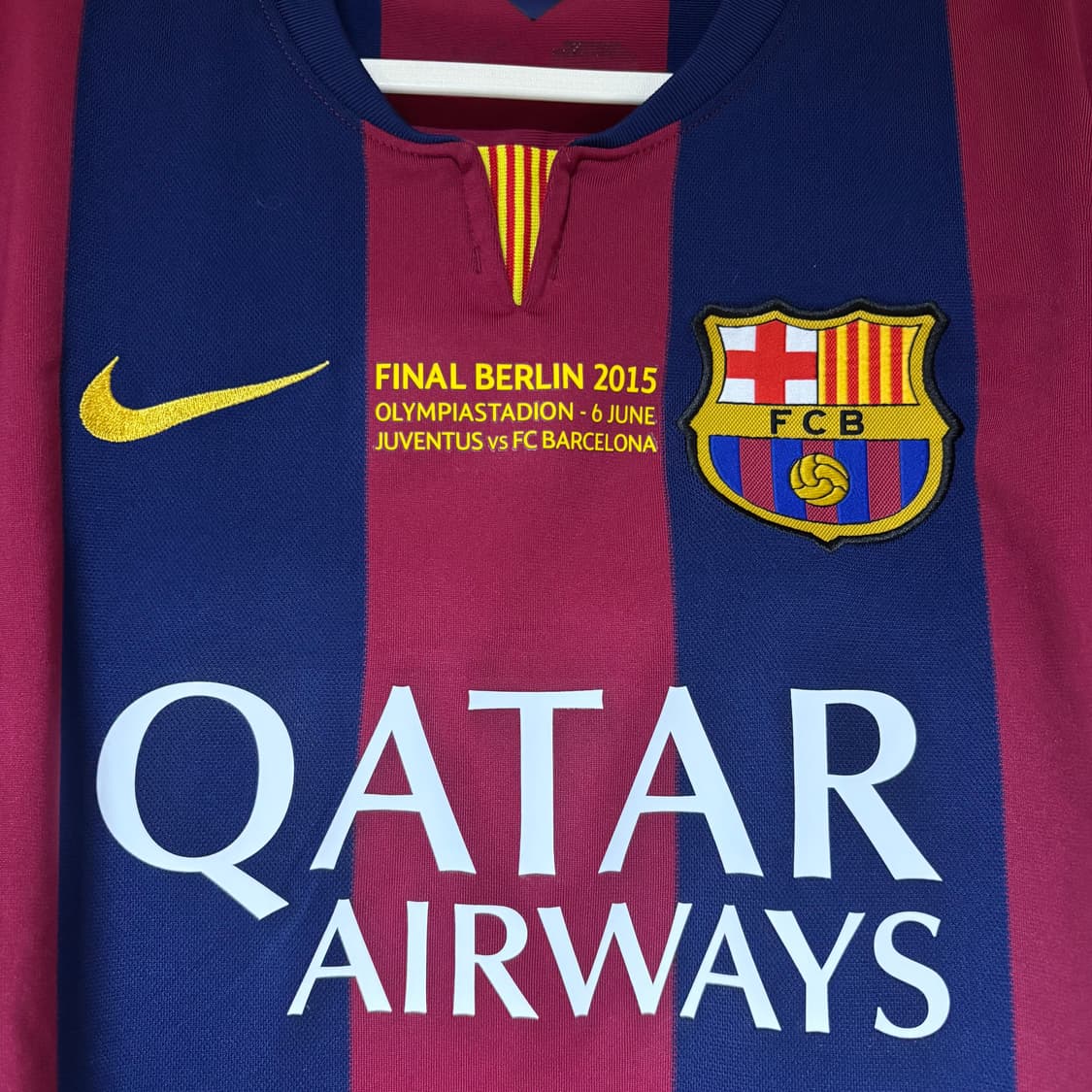 14-15 바르셀로나 홈 챔스결승 메시 유니폼 상품이미지3