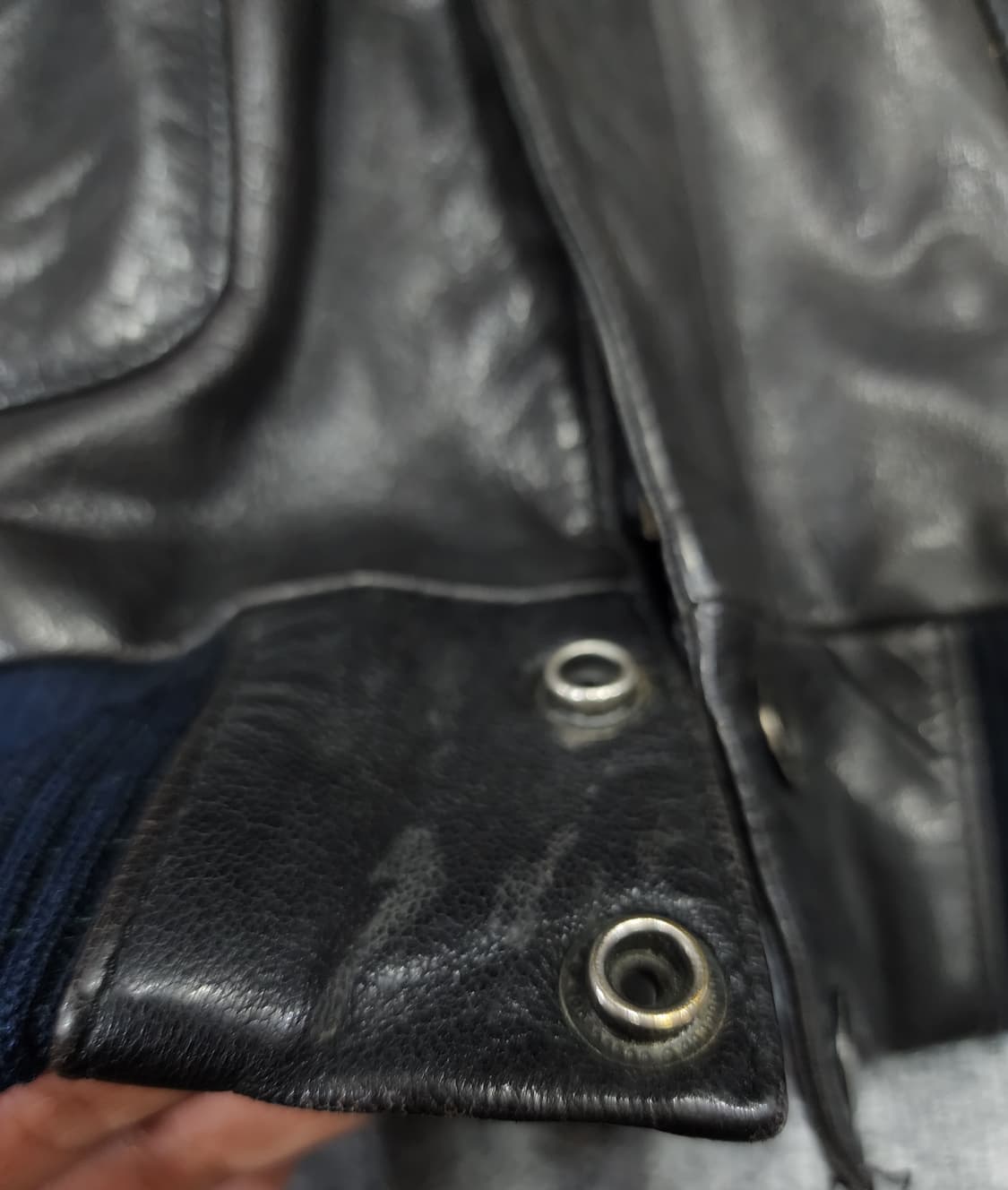 로빈슨 빈티지 A-2 플라이트 레더자켓 가죽자켓 L 상품이미지9