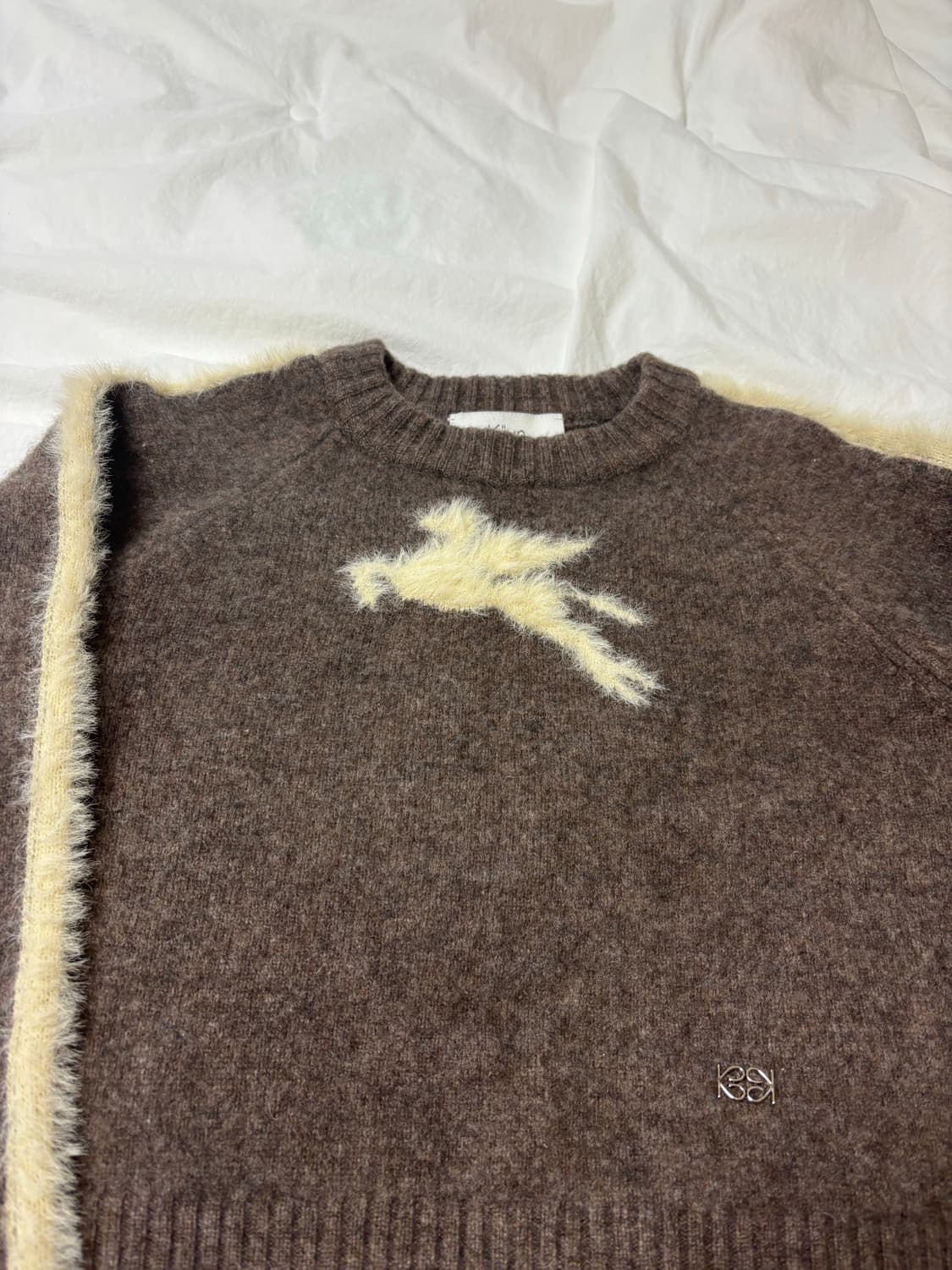 기준 kijun Pegasus Knit Pullover brown 상품이미지7