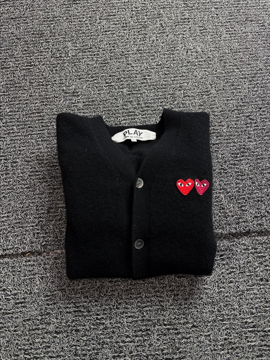 꼼데가르송 플레이 더블 하트 가디건 2630 상품이미지1