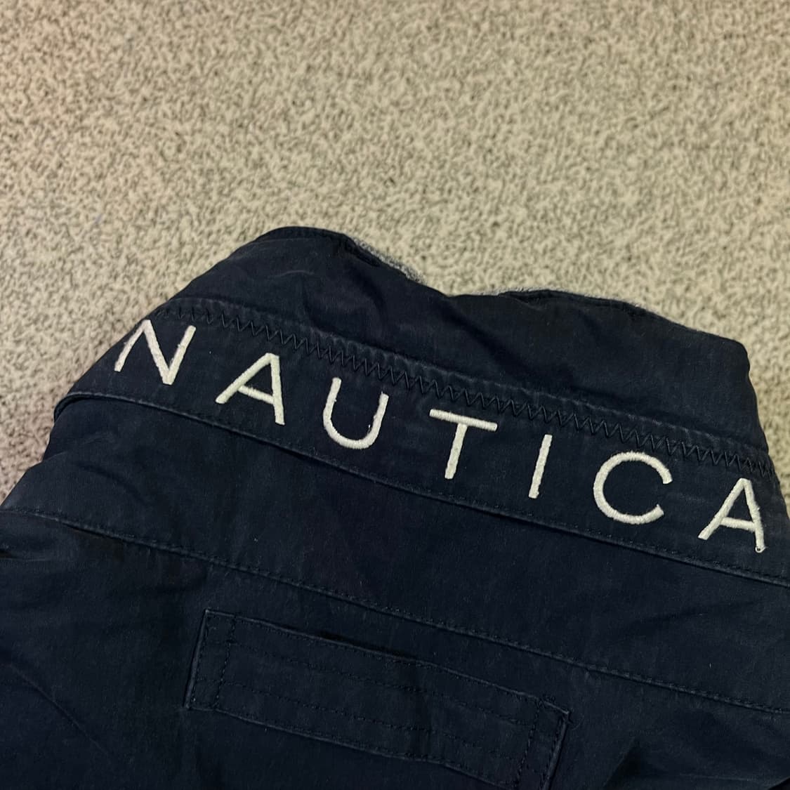 노티카 올드스쿨 배색 리버시블 블루종 상품이미지4