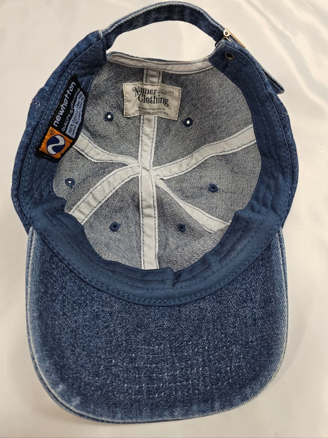 네이머클로딩데님볼캡 상품이미지5