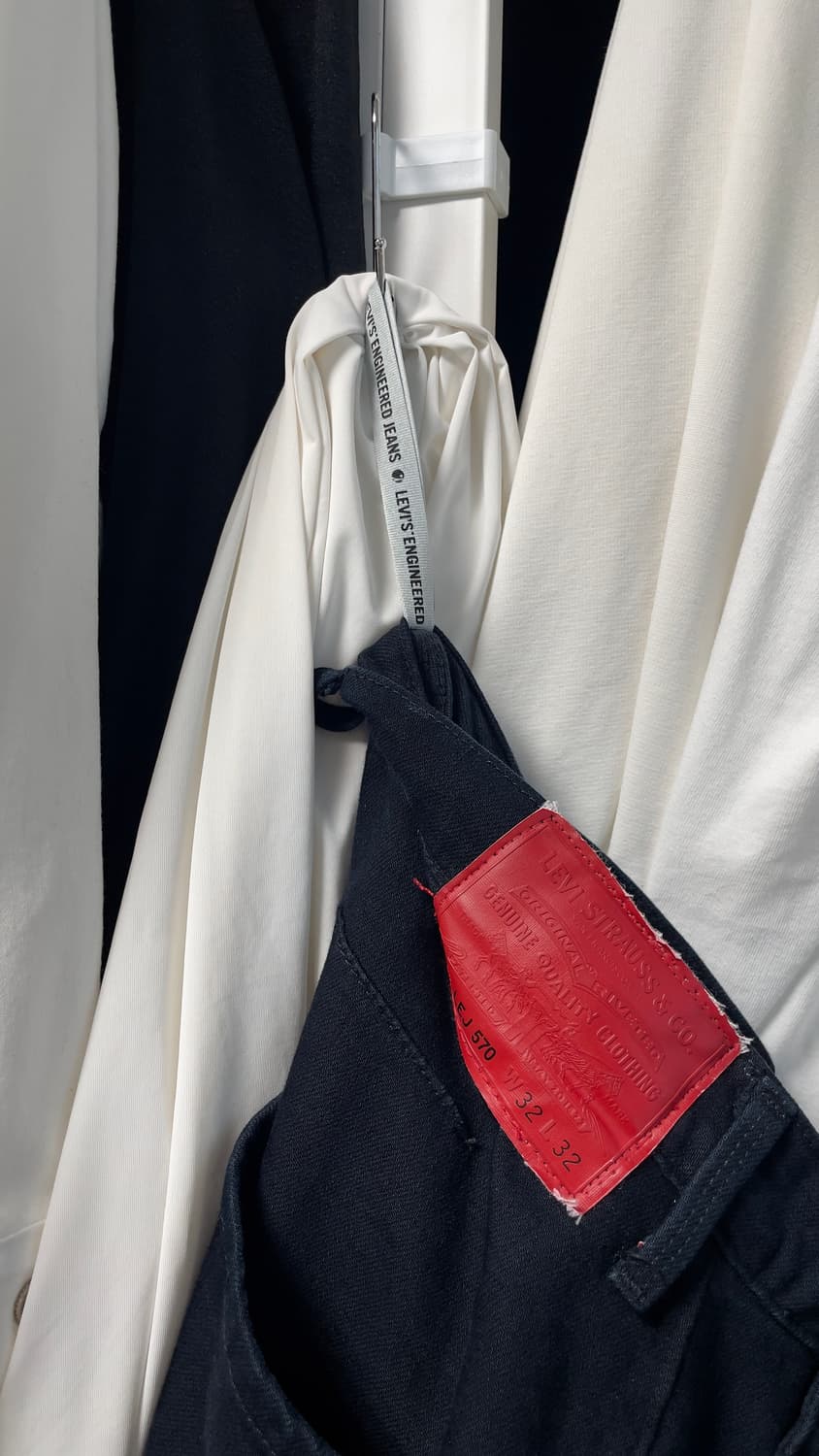 LEJ570 리바이스 프리미엄 엔지니어드 청바지 루즈 테이퍼드 데님 팬츠 상품이미지7