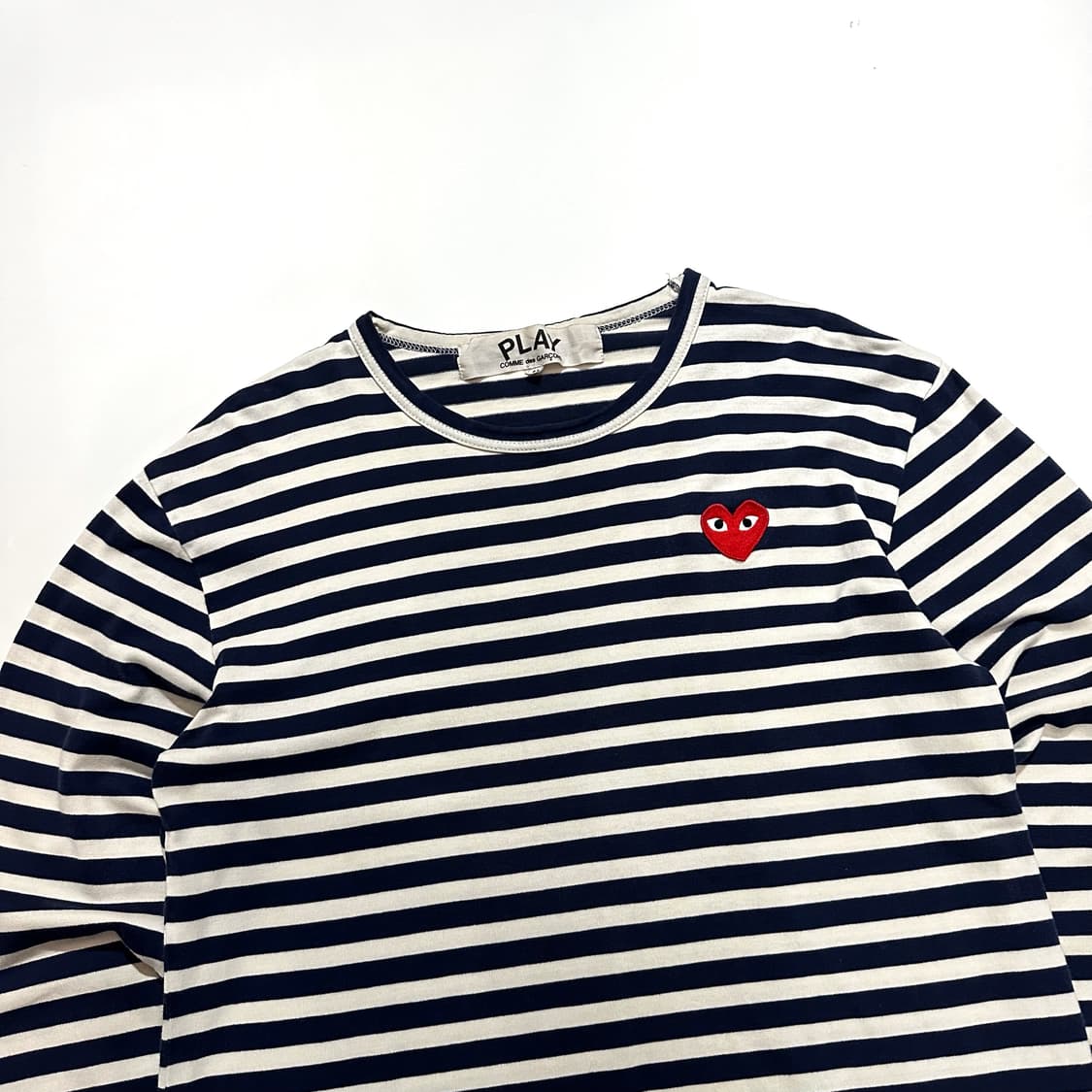 꼼데가르송 스트라이프 보더티 상품이미지3