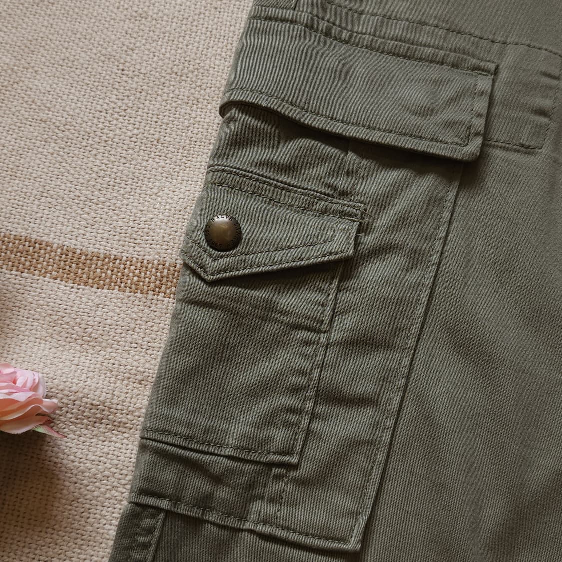 폴로 랄프로렌 바이커 팬츠 지퍼바지 여성용 4 상품이미지8