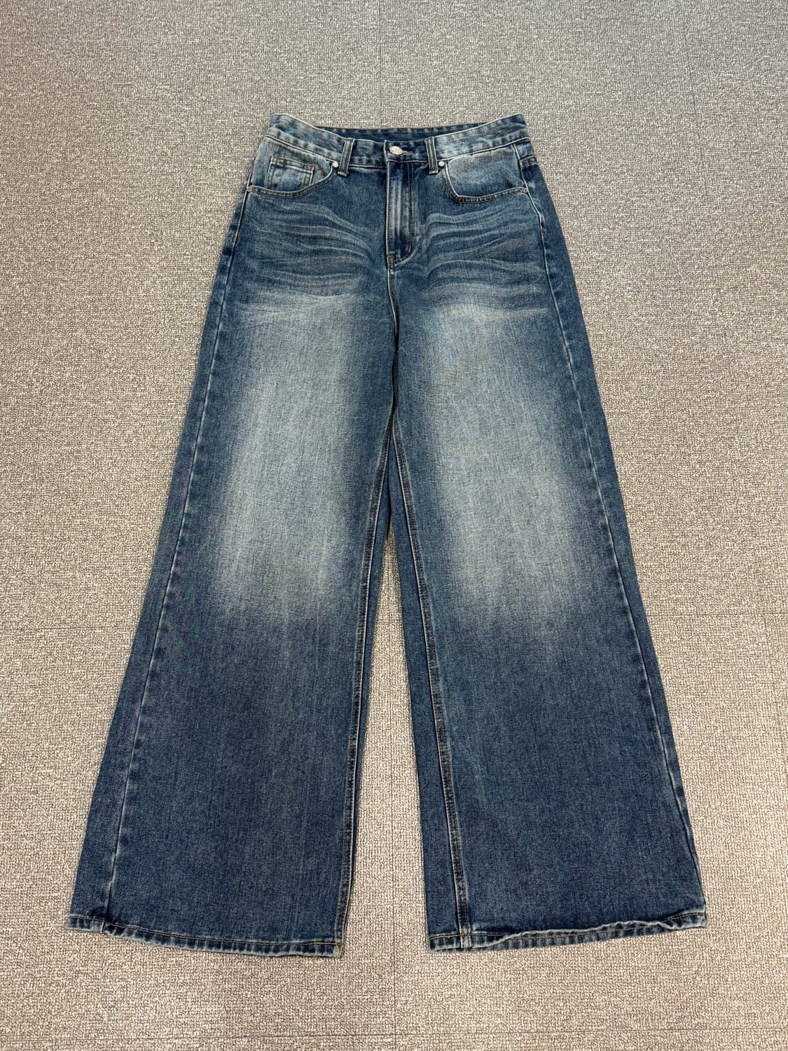 Dnsr 플레어 데님 팬츠 진청 상품이미지3