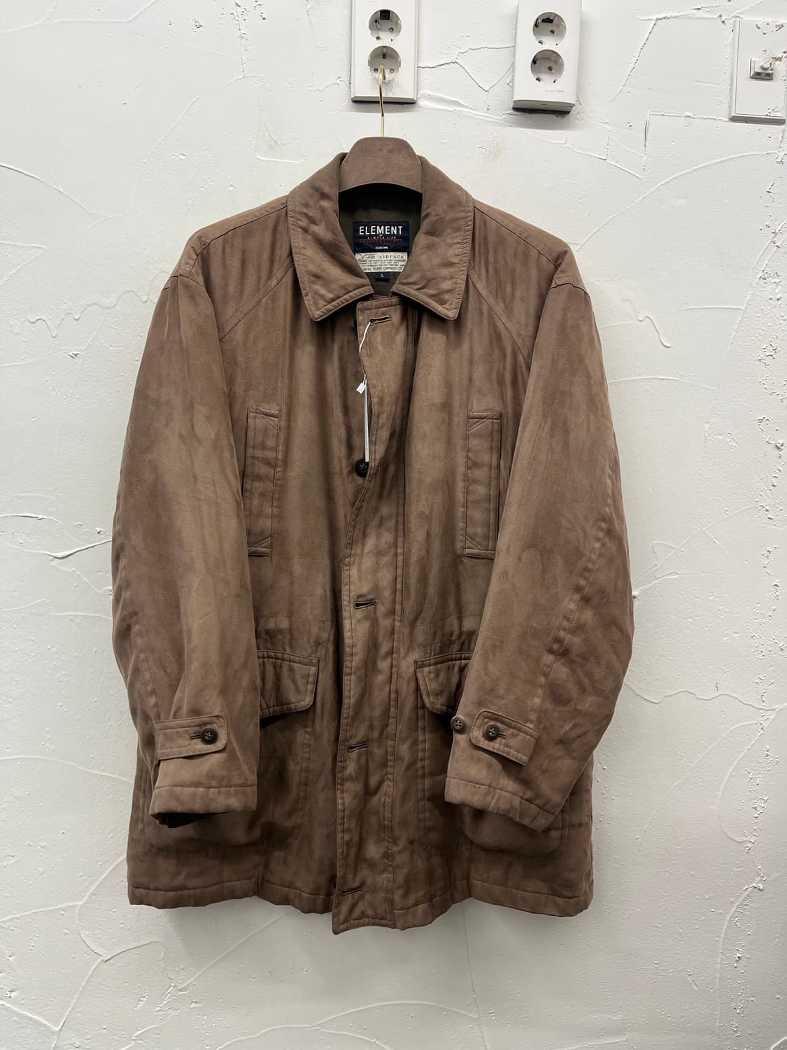 simple life 스웨이드 카코트 상품이미지1