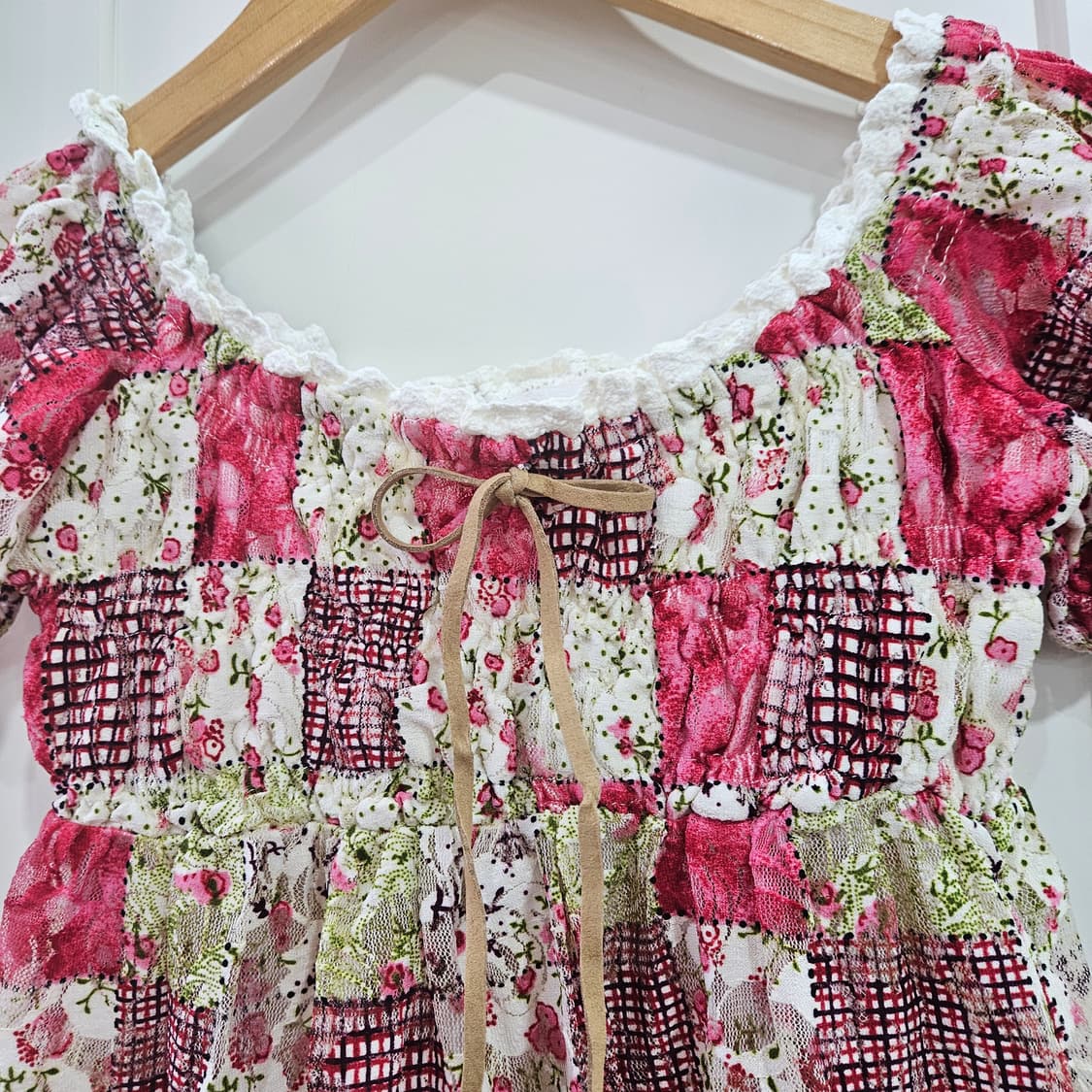 LIZ LISA 패치워크 원피스 상품이미지2