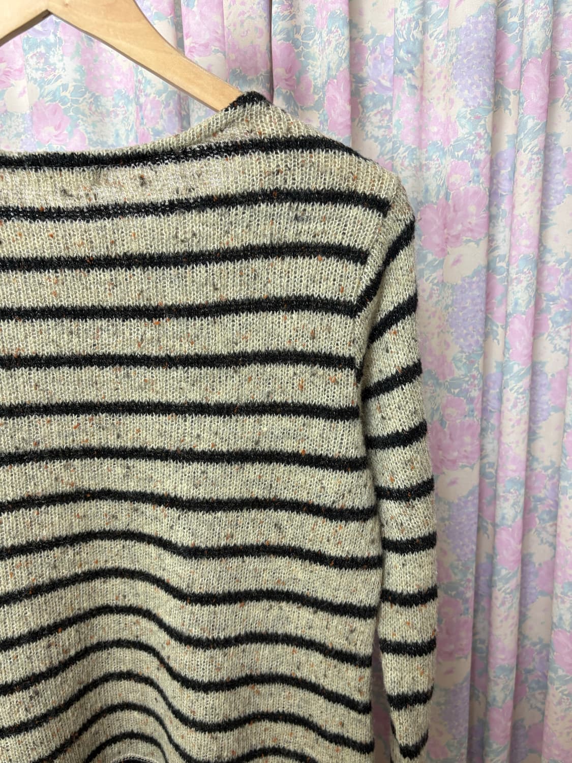 베이지 스트라이프 니트 상품이미지9