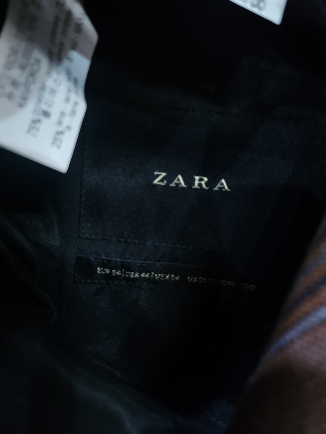 479) 자라 ZARA 남성 체크 춘추 자켓 상품이미지8
