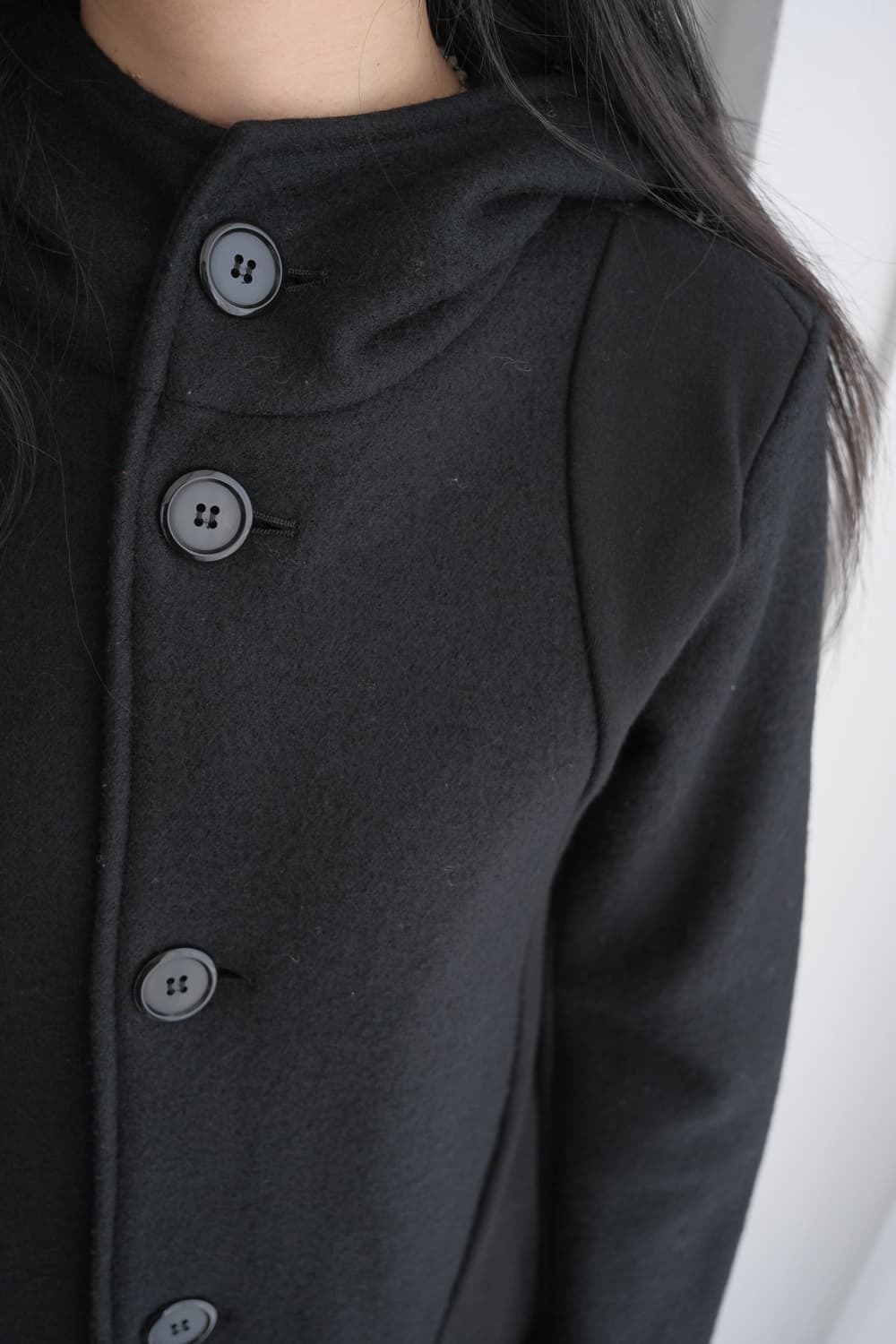 Docking drape hood Coat 상품이미지3