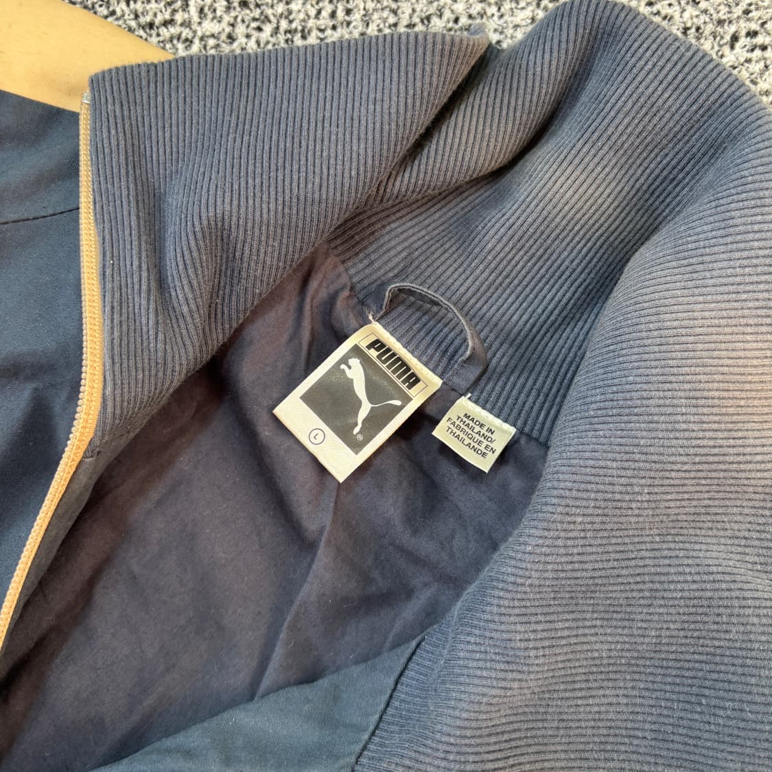 푸마 NINETEEN 48 코튼 트랙탑 자켓 (L) 상품이미지5