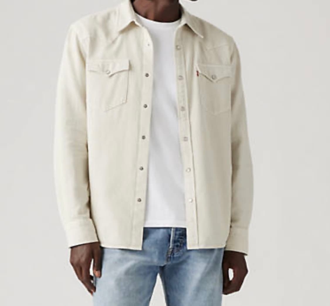 리바이스 웨스턴 셔츠 M 상품이미지1