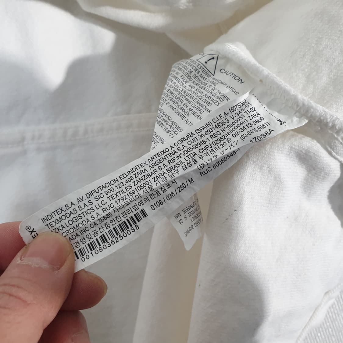 자라 우먼 데님 화이드 자켓 M 상품이미지7