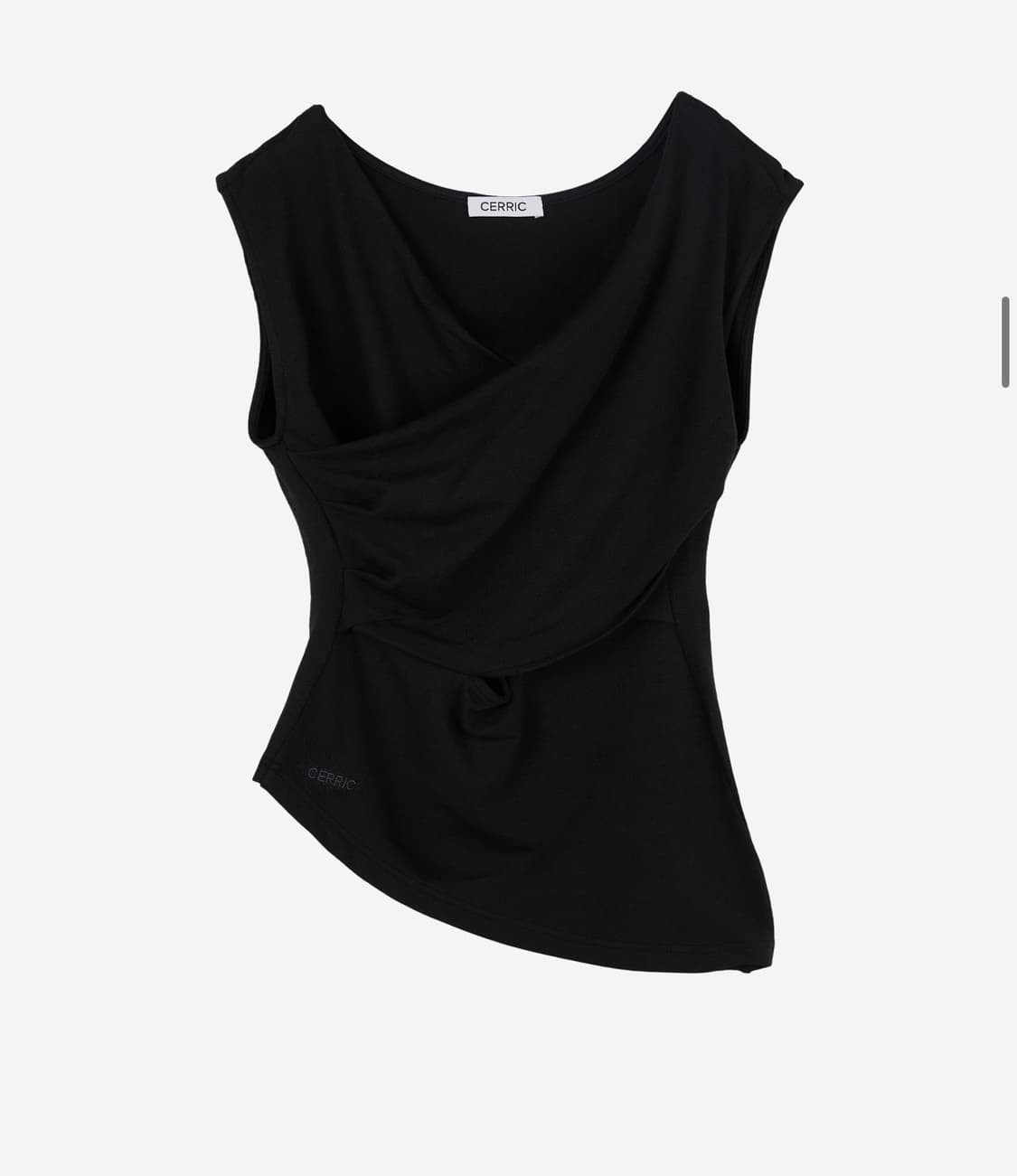 drape cross sleeveless 상품이미지3