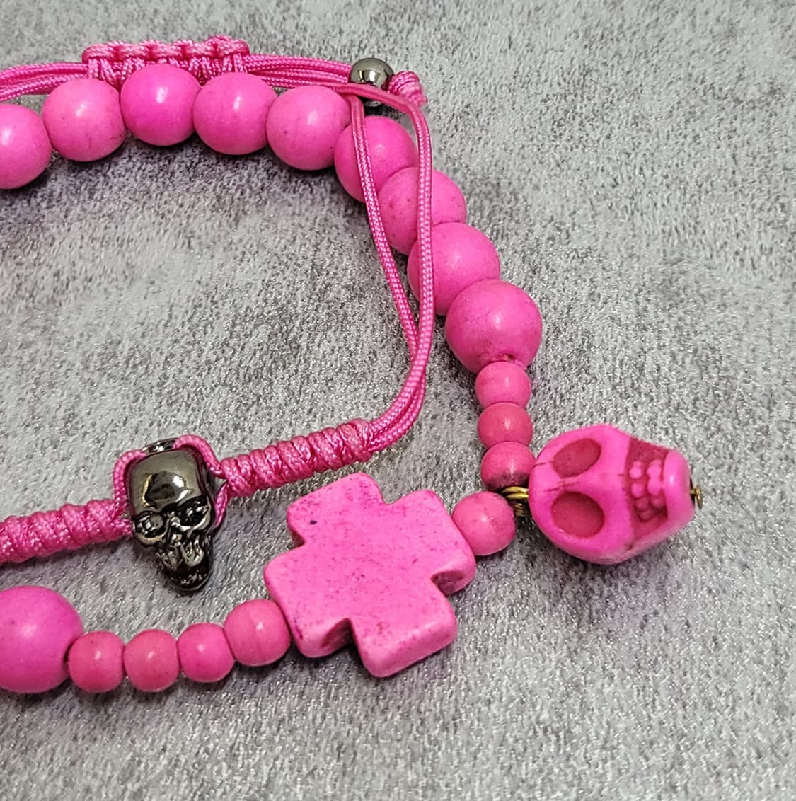 skull bracelet set 상품이미지3
