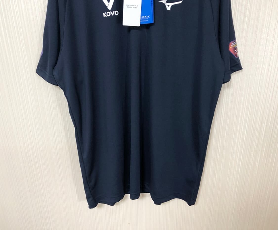 미즈노 2025 KOVO 슈퍼매치 폴로티셔츠 4XL(120) 상품이미지3