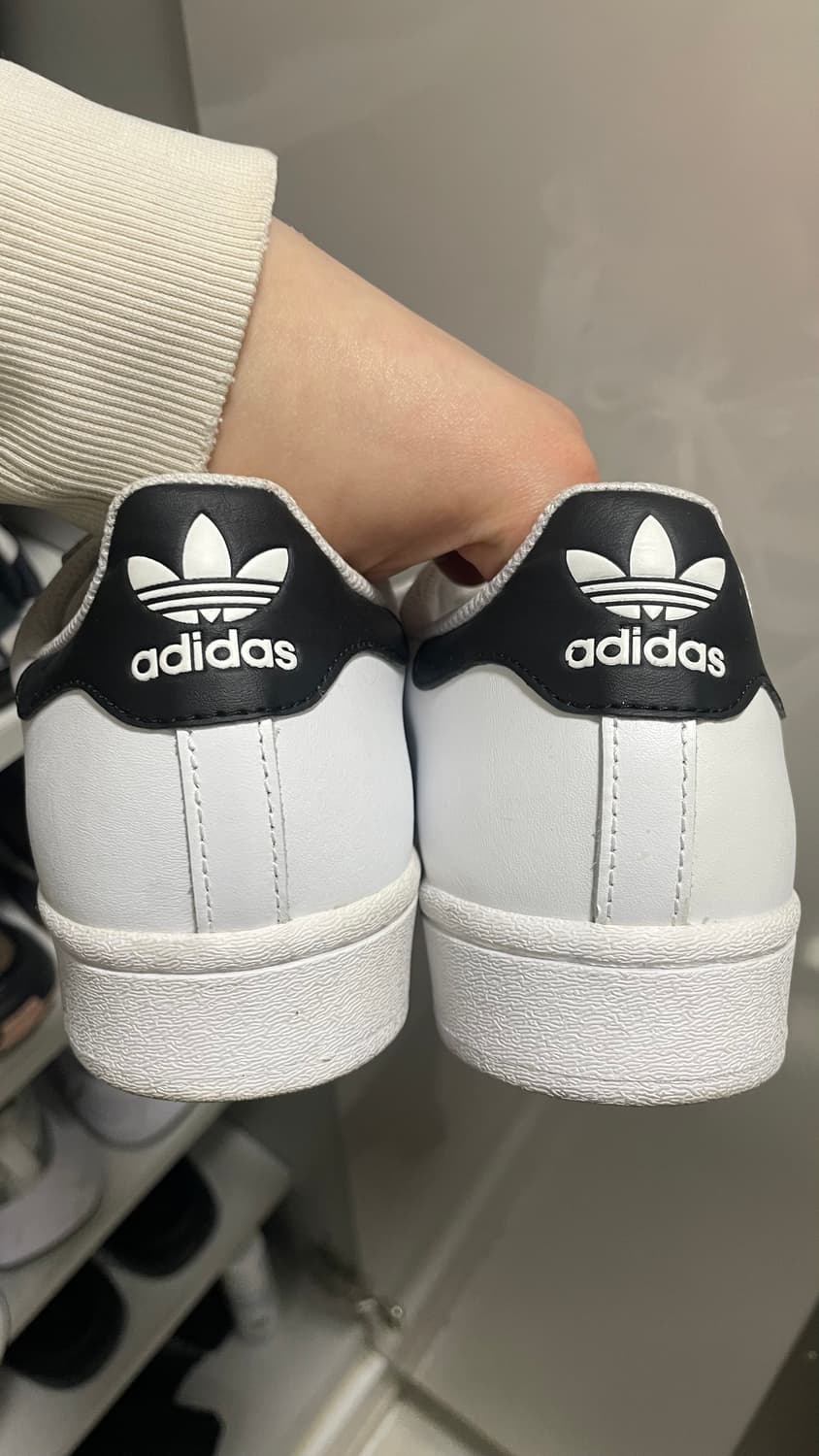 아디다스 슈퍼스타 화이트 블랙 (255) 상품이미지2