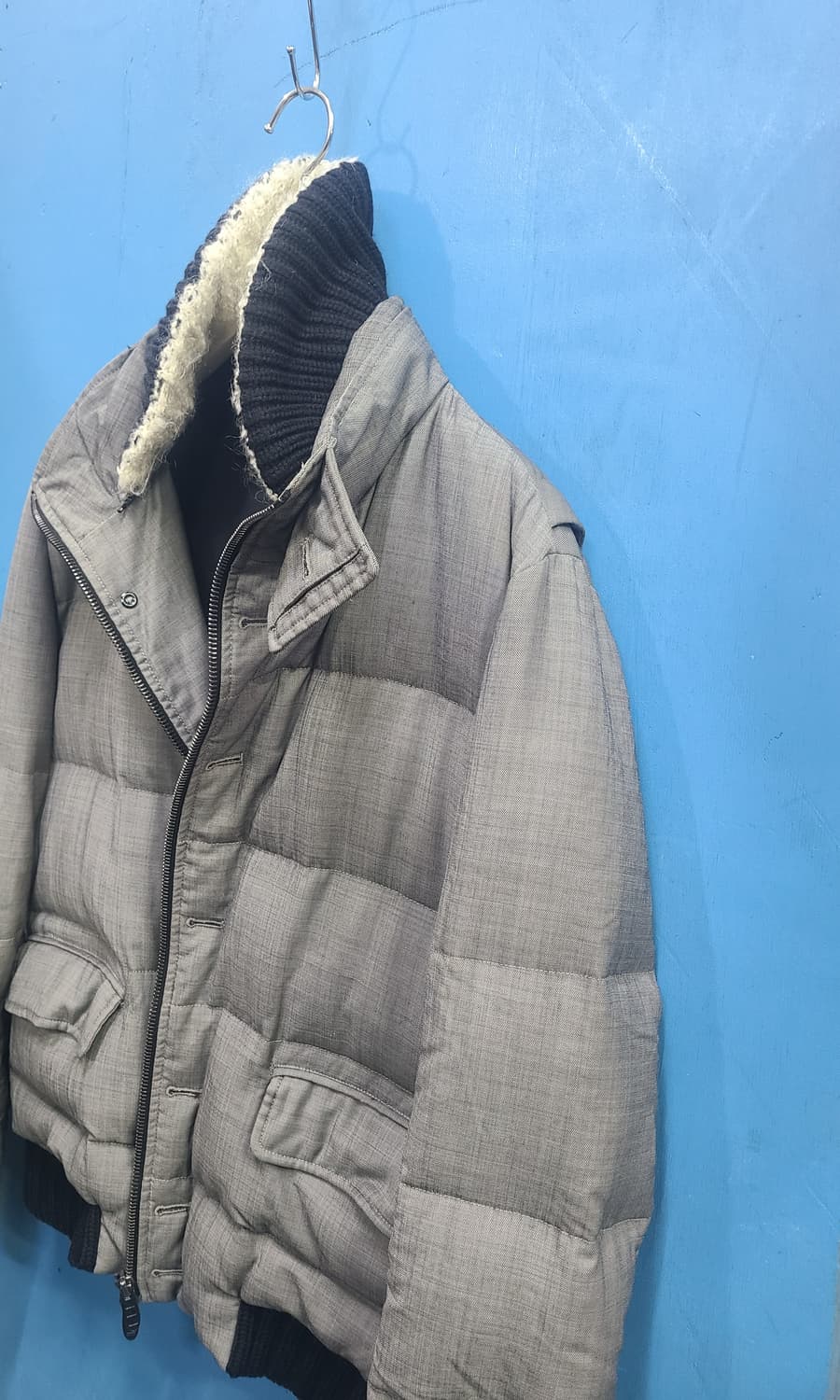 이태리 에르마노설비노 2010맨즈 거위패딩자켓봄버like아메카지 상품이미지2