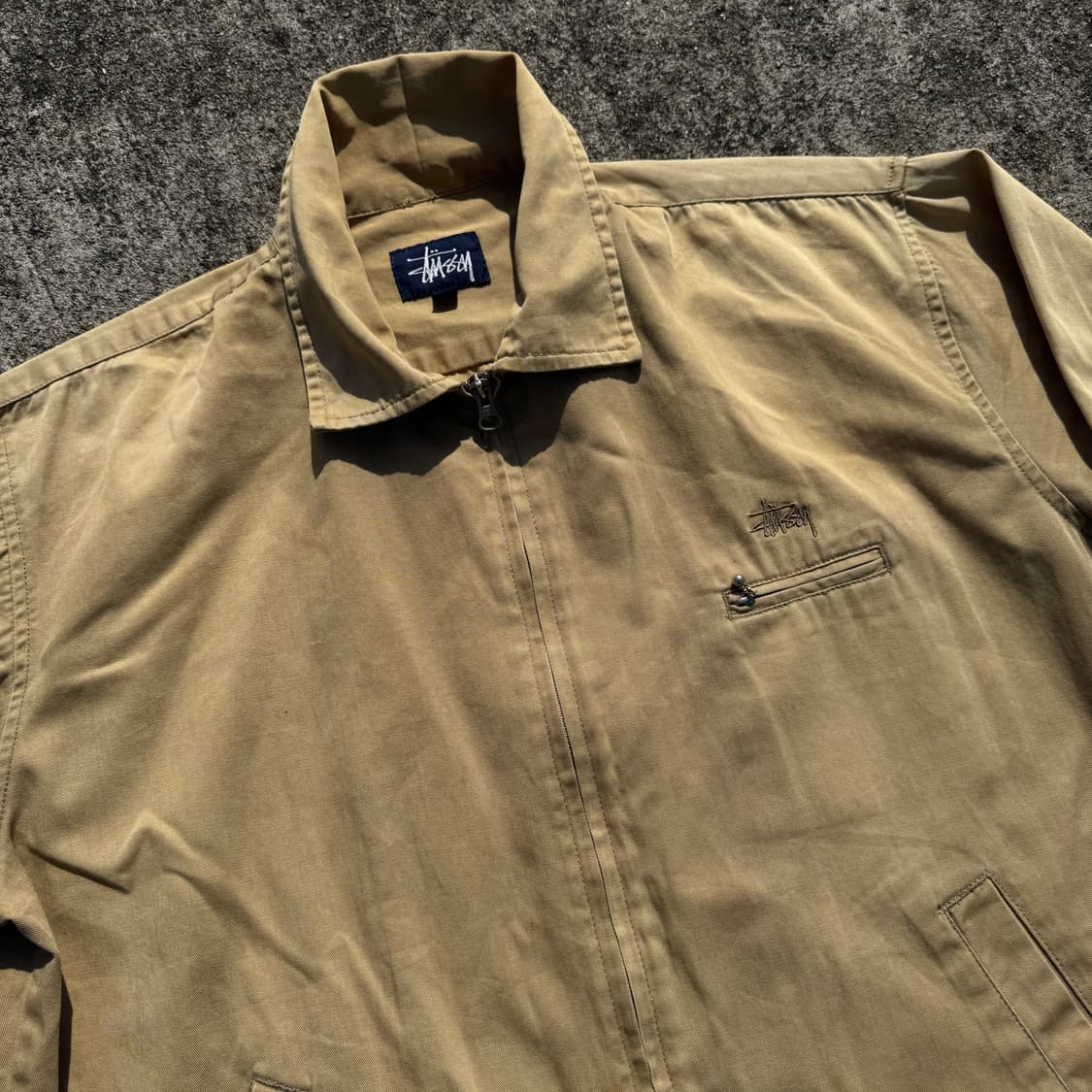 [L~XL] 00s Stussy 스투시 워크 집업 자켓 상품이미지6