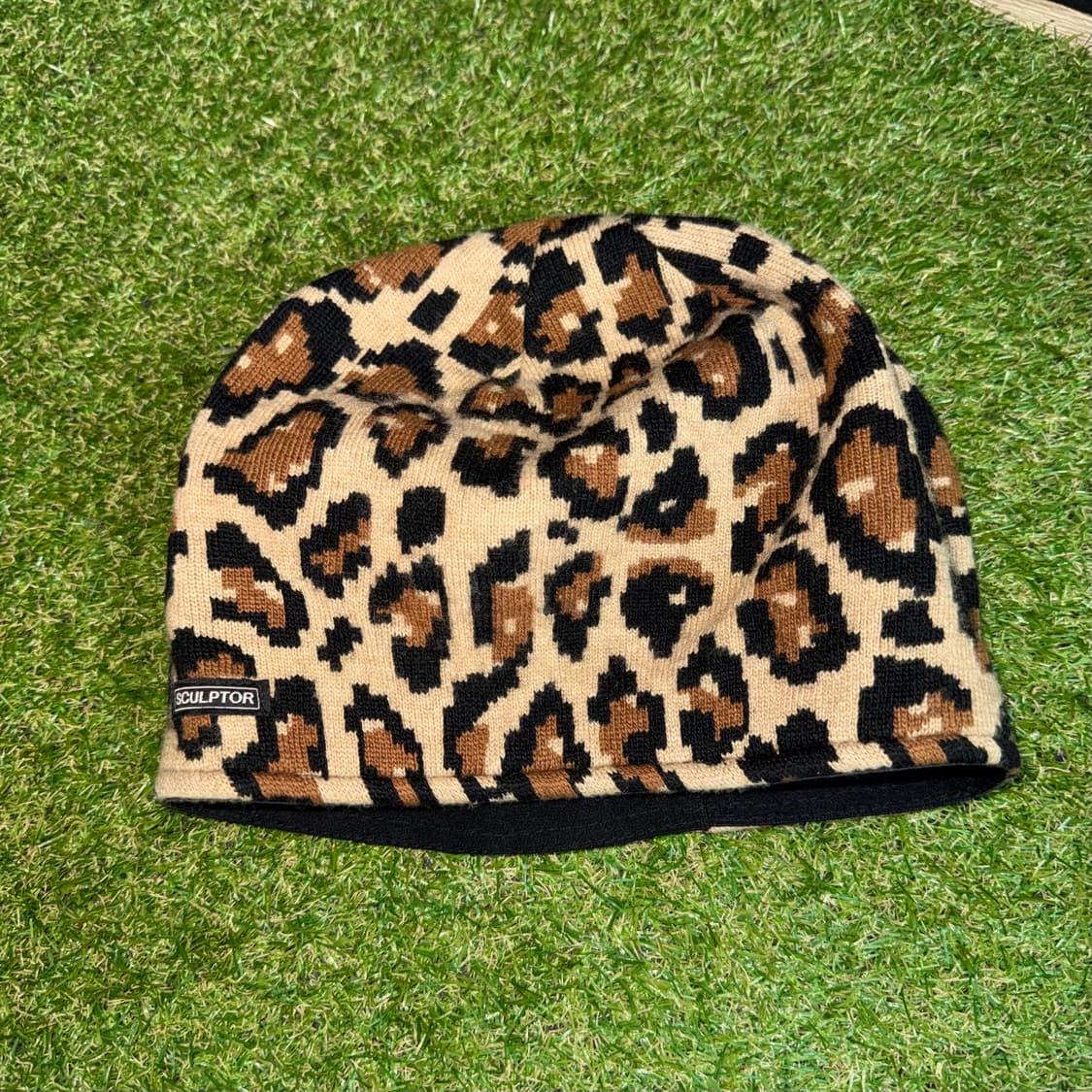 스컬프터 레오파드 비니 상품이미지2