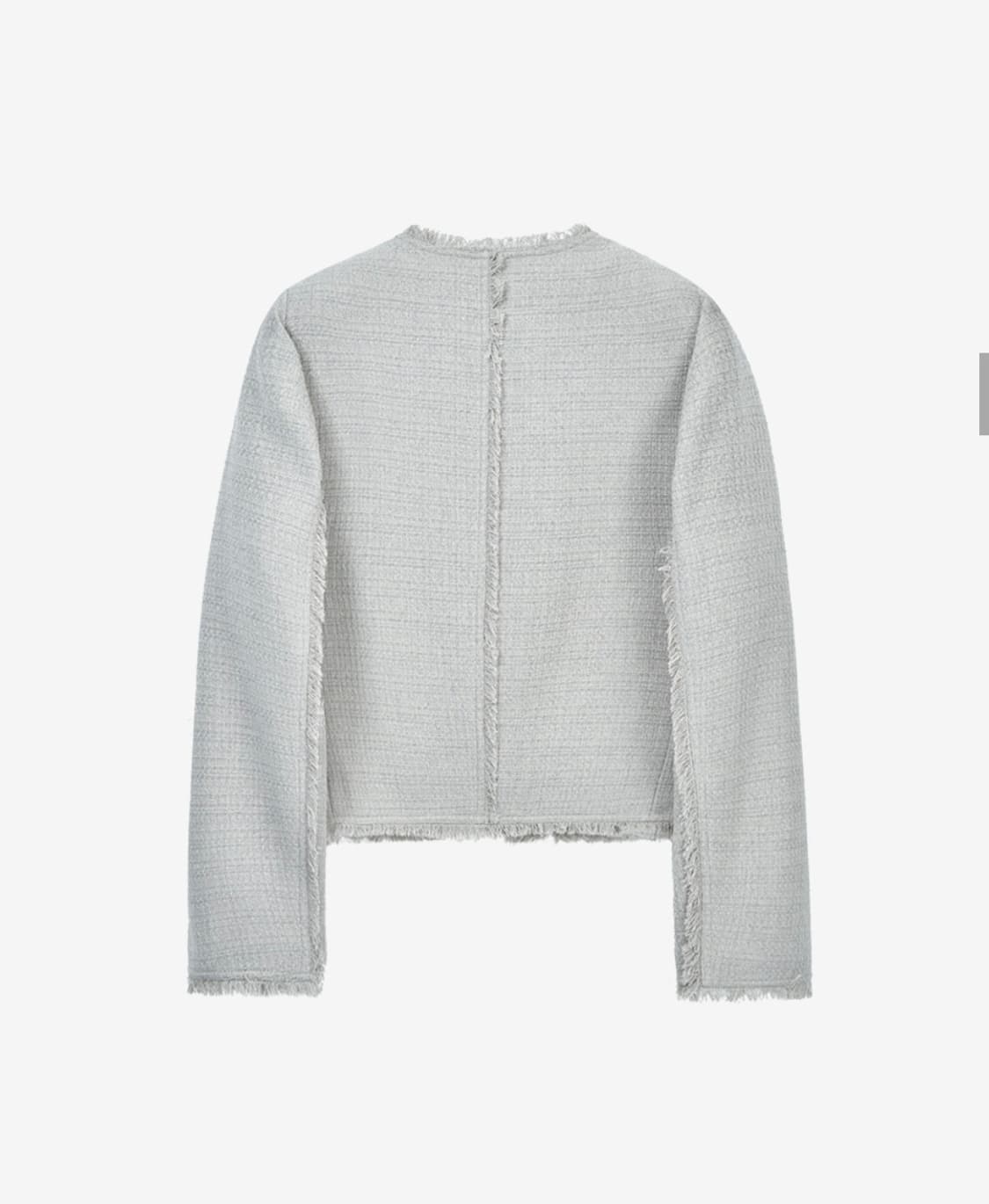 26SS 인사일런스 스터드 트위드자켓 PALE BLUE 상품이미지3